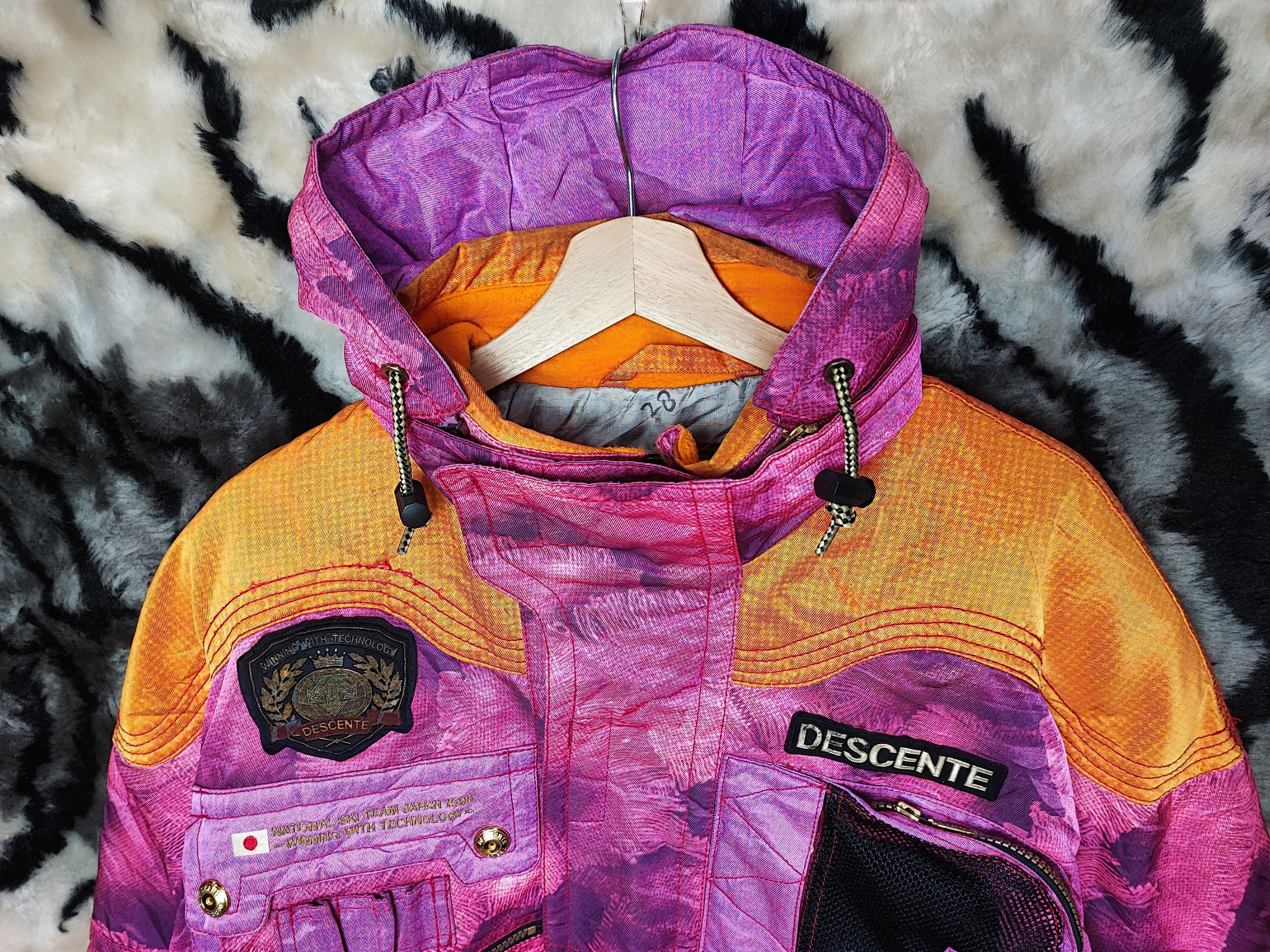 Descente Descente National Team Japan 1995 Insulated Ski Jacket Size US L / EU 52-54 / 3 - 3 Thumbnail