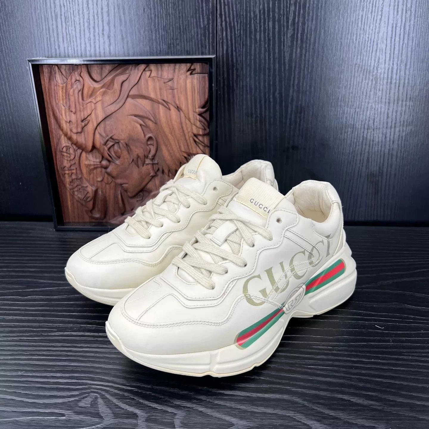 Gucci Gucci Rhyton Dad Shoes 36.5 Good Box Size US 6 / IT 36 - 1 Thumbnail