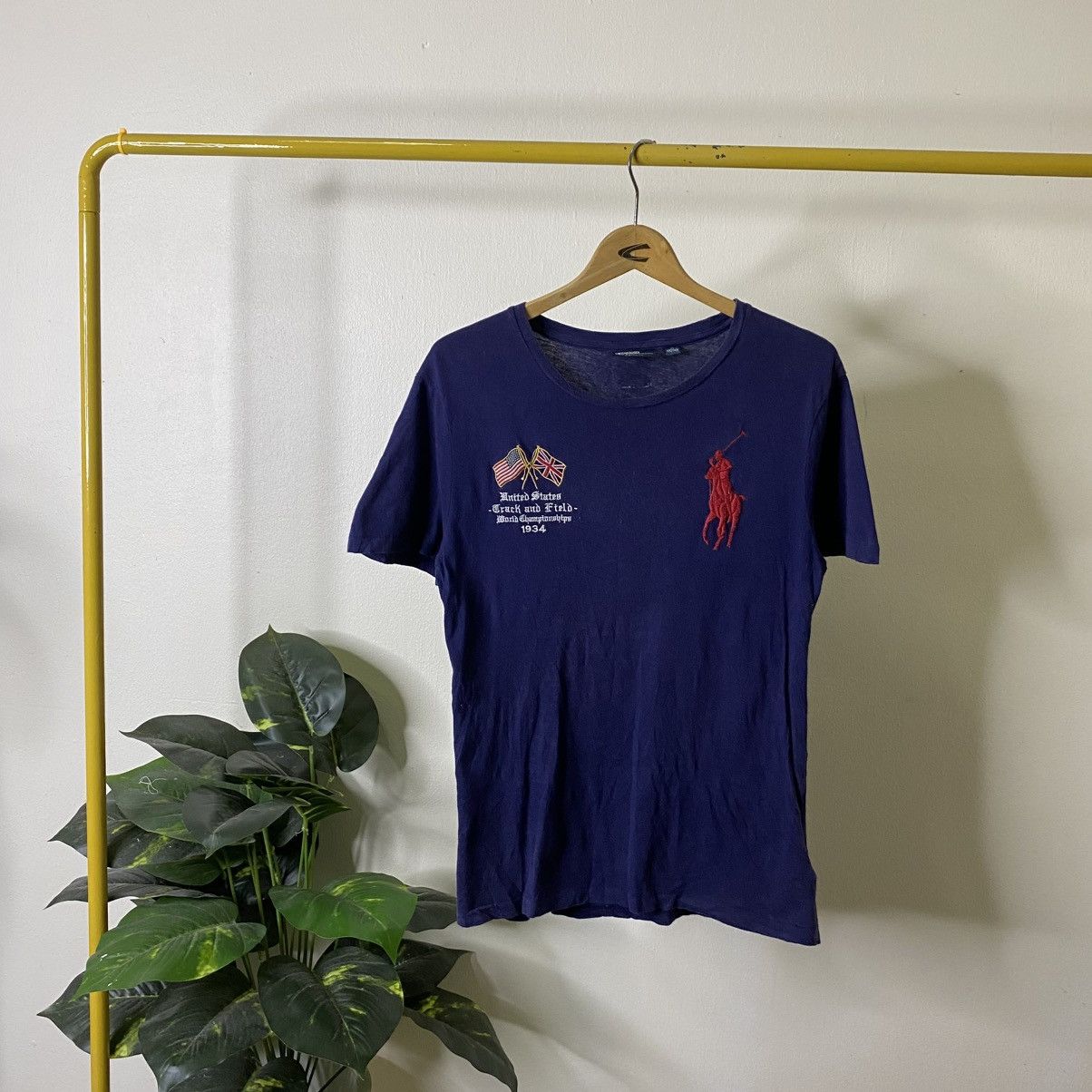 Polo Ralph Lauren Vintage Polo Ralph Lauren USA #012 Chief Keef Style T Shirt Size US S / EU 44-46 / 1 - 11 Thumbnail