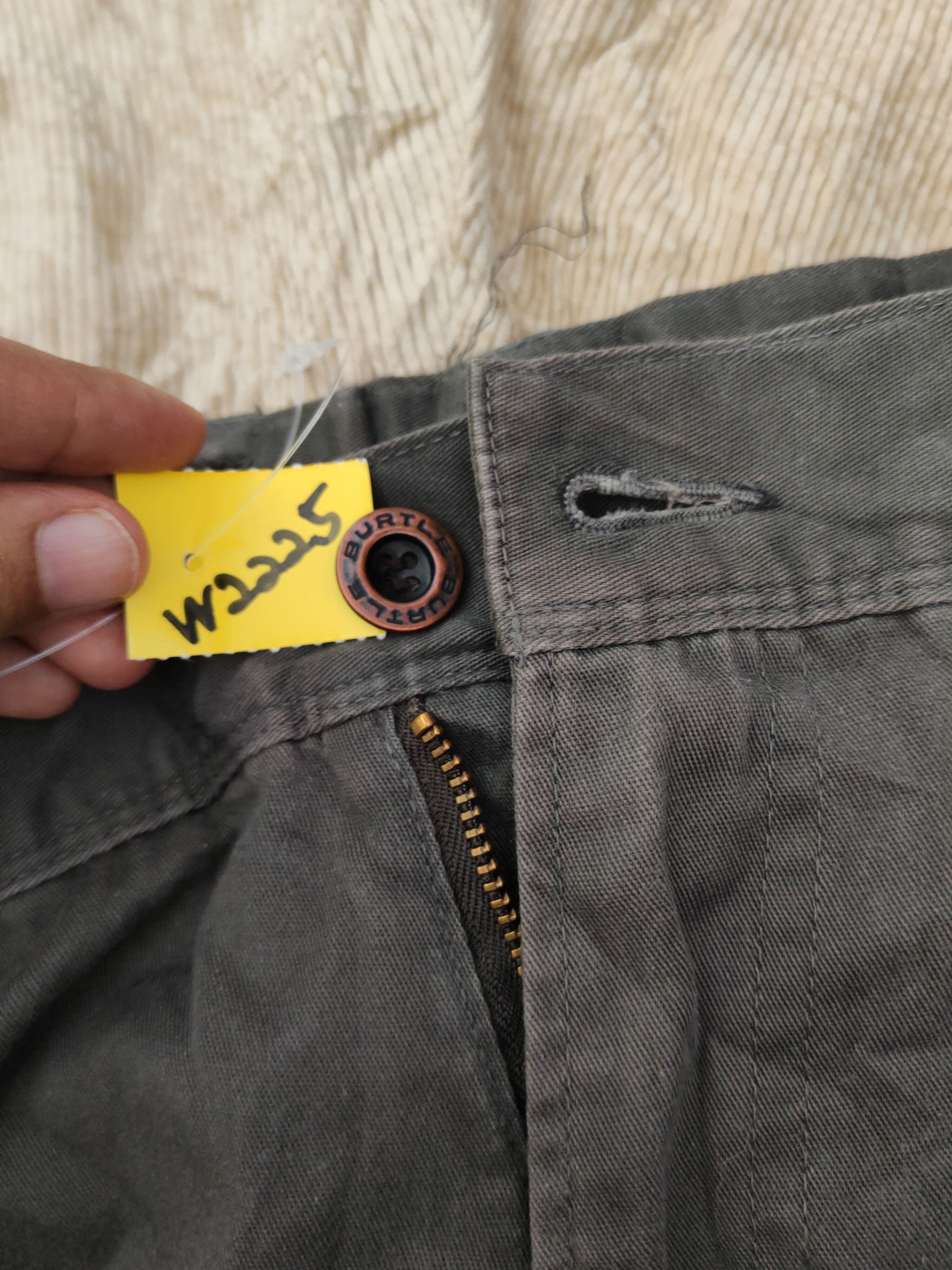 Japanese Brand Burtle Dark Gray Multipocket Tactical Cargo Pants #W2225 Size US 40 / EU 56 - 16 Thumbnail
