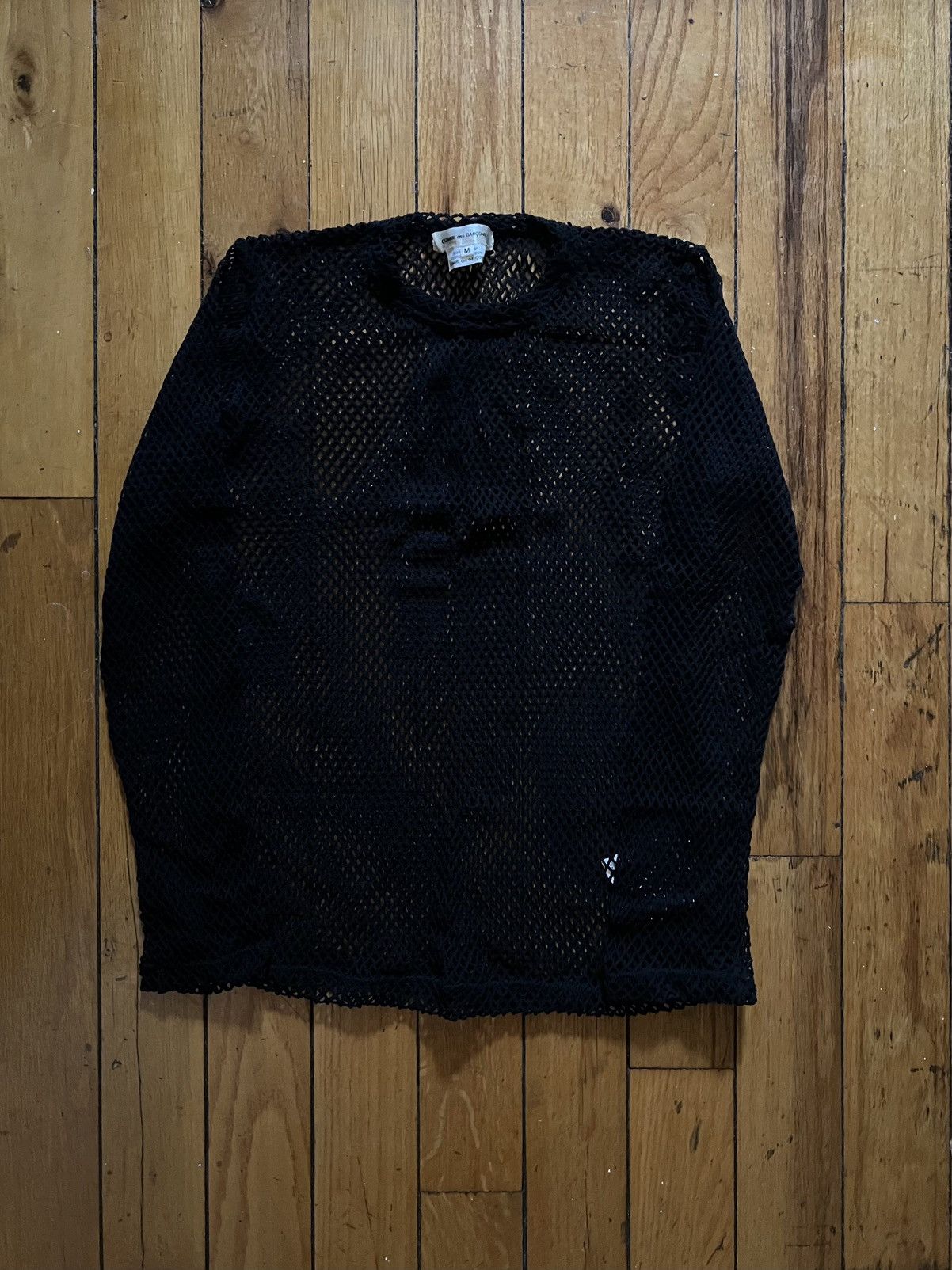 Comme des Garcons AW19 Comme des Garcons Black Mesh Tee Size M / US 6-8 / IT 42-44 - 1 Thumbnail