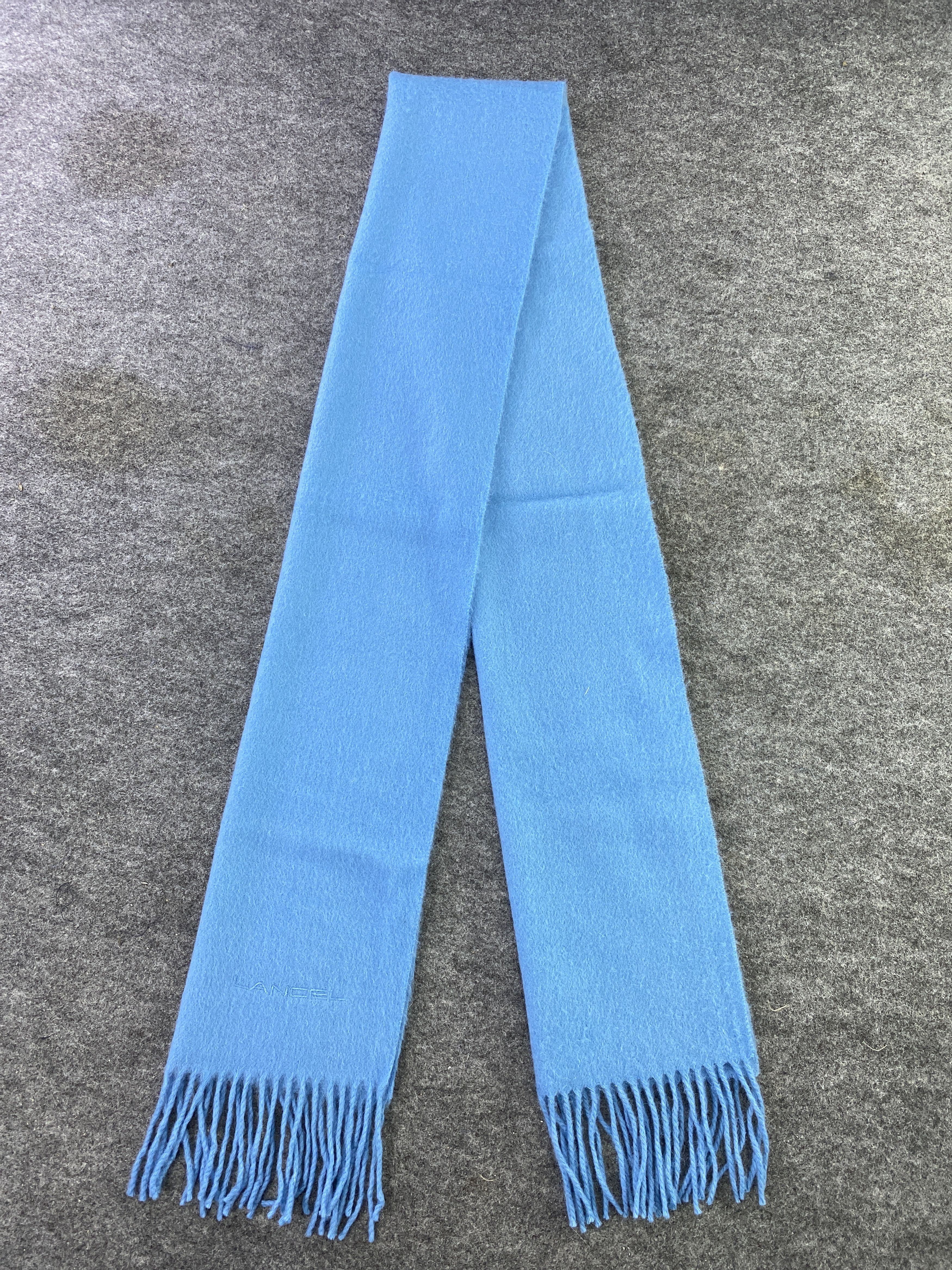 Lancel Lancel Wool Scarf/Muffler/Neckwear-T527 Size ONE SIZE - 4 Thumbnail