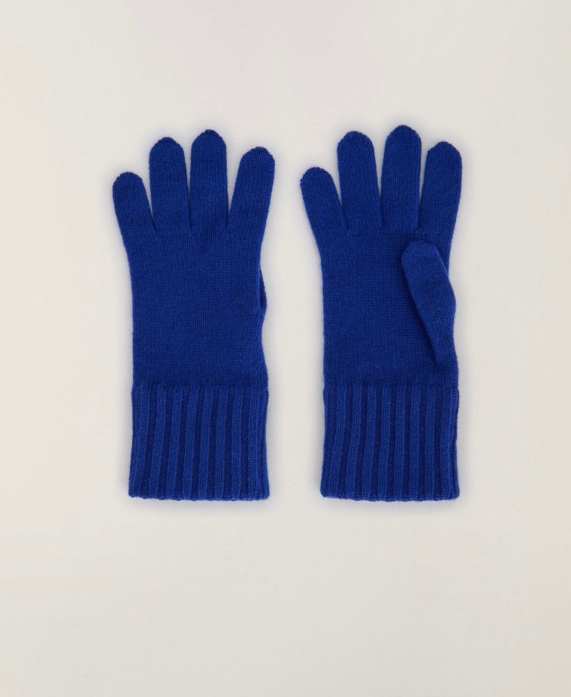 Loro Piana o1srvl11e0325 FAL9884 Size: OS / Gloves in Bright Blue Size ONE SIZE - 1 Thumbnail