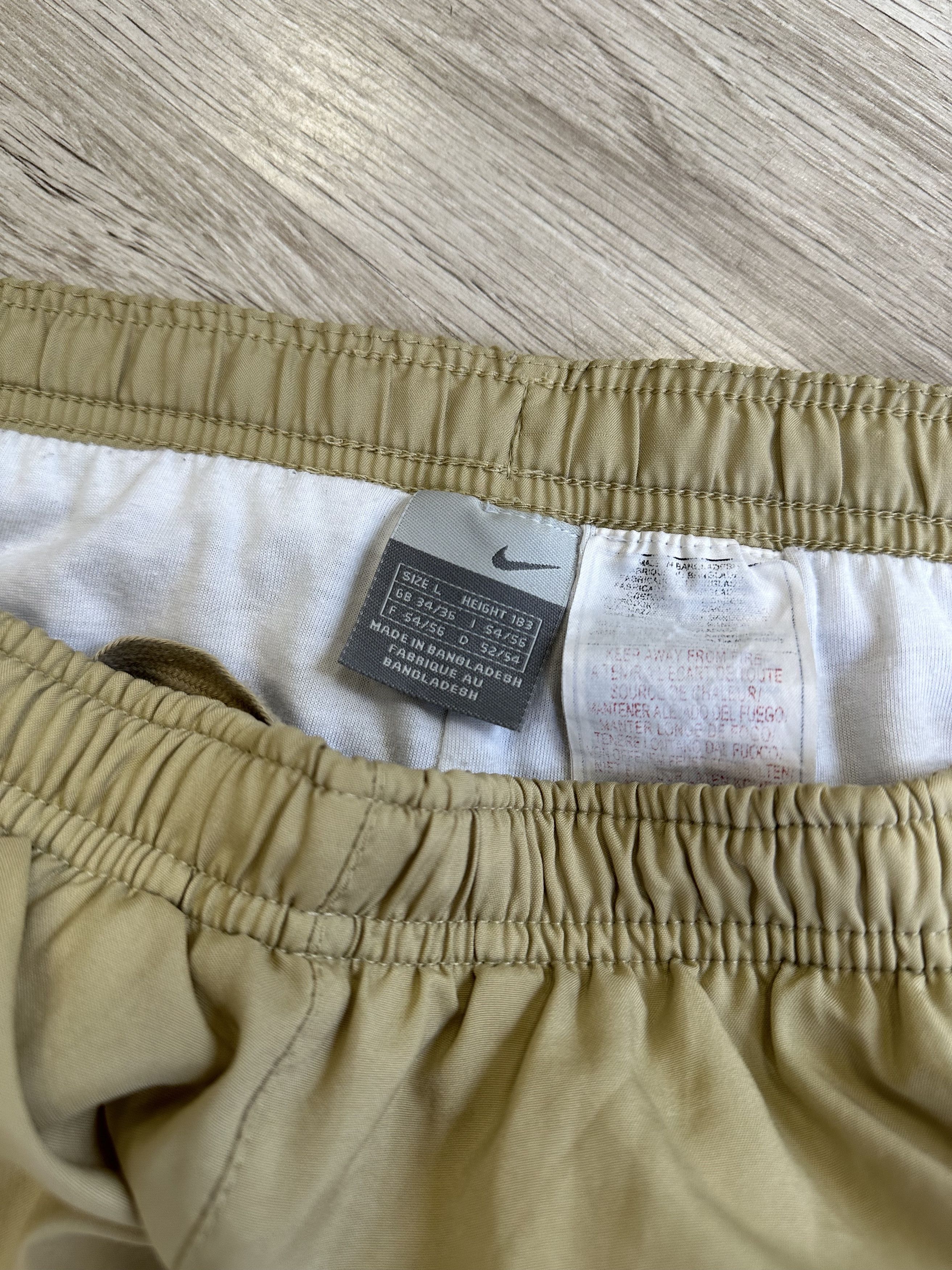 Nike × Vintage Nike y2k Vintage Nylon Track Pants 5621AC Size US 32 / EU 48 - 5 Thumbnail