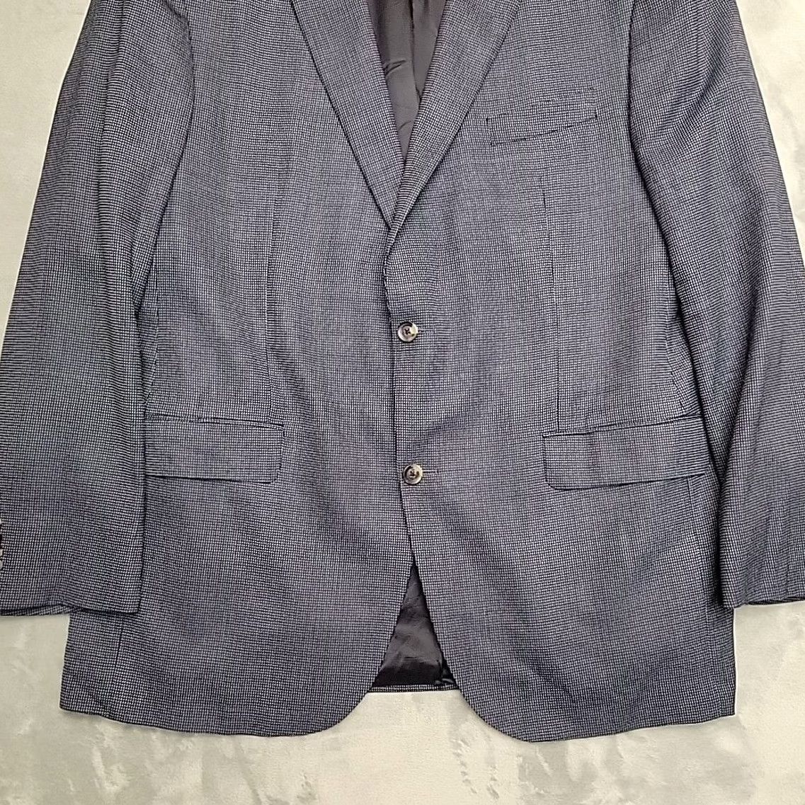 Cremieux Cremieux Lora Piana Blazer Mens 46 L Brown Wool Jacket Two-Button Notch Lapel Double-Vented Dry Clean Only Union Made Vintage VTG Blue? Size 46R - 3 Thumbnail