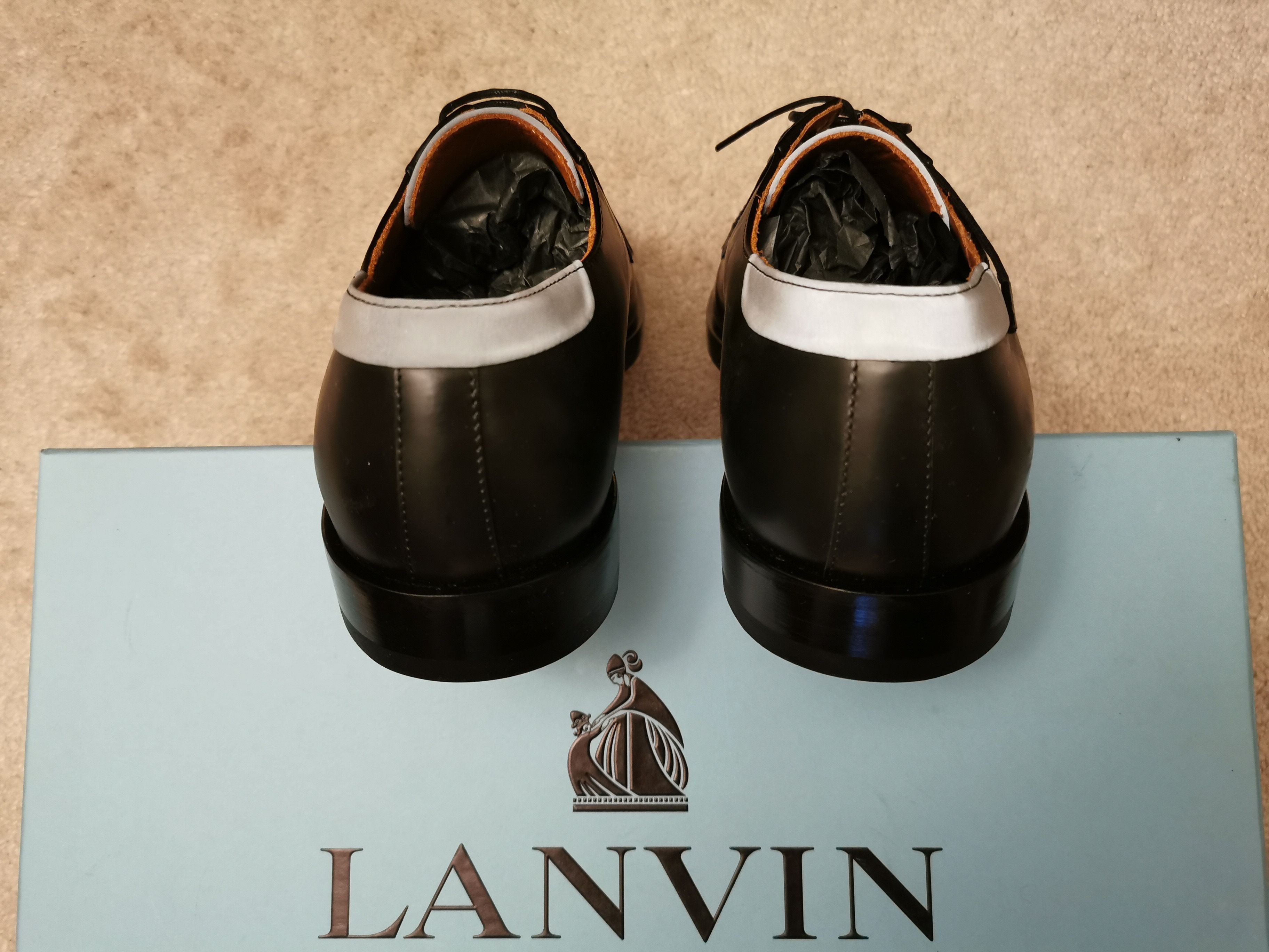 Lanvin Lanvin Classic Derby in Spazzolato Calfskin Size US 6 / EU 39 - 4 Thumbnail