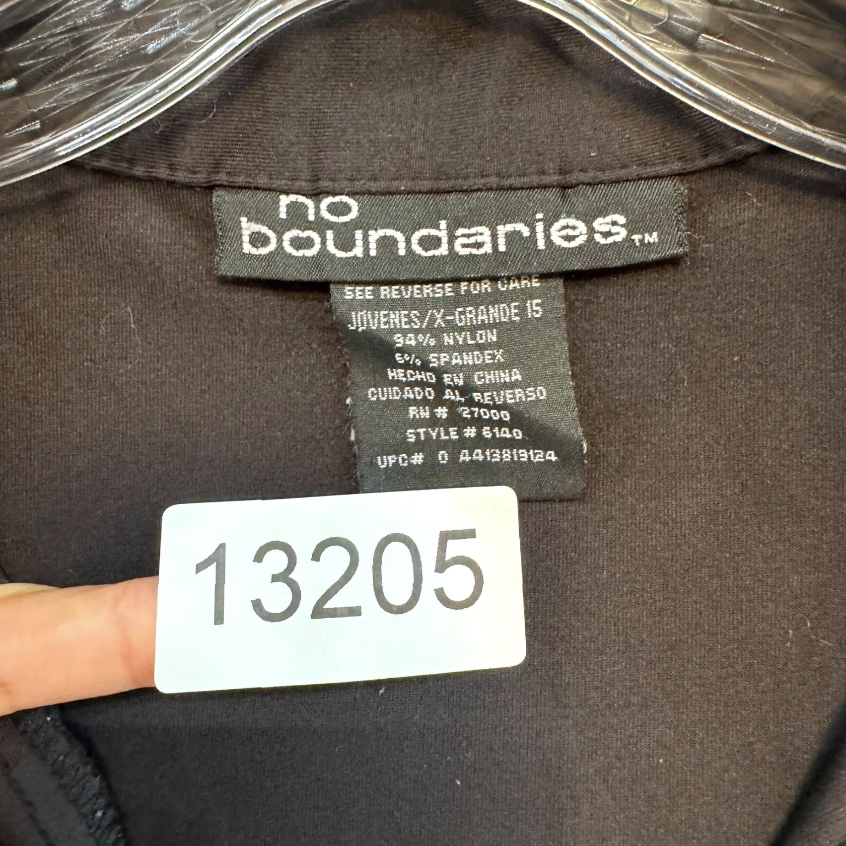 Vintage VINTAGE No Boundaries Shirt XL Black Y2K Slinky Cyber Whimsigoth Corpcore Womens Mens Girls Size XL / US 12-14 / IT 48-50 - 7 Thumbnail