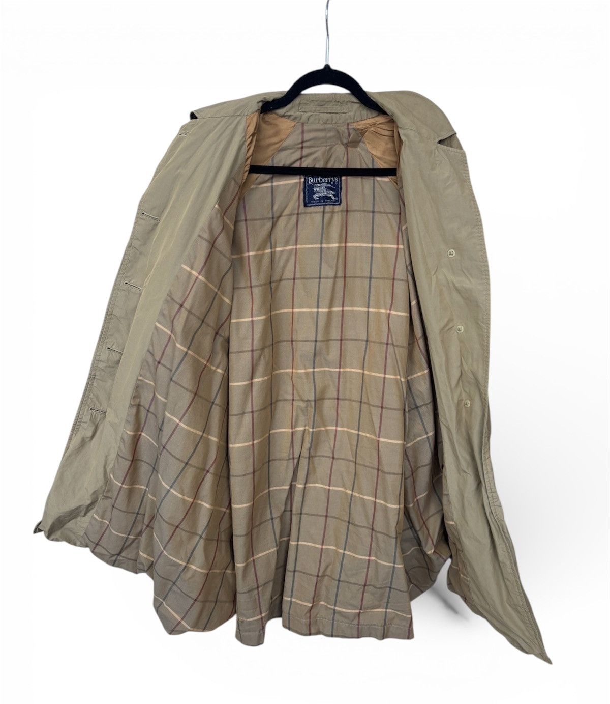 Burberry Vintage Burberry Trench Coat Size L / US 10 / IT 46 - 3 Thumbnail