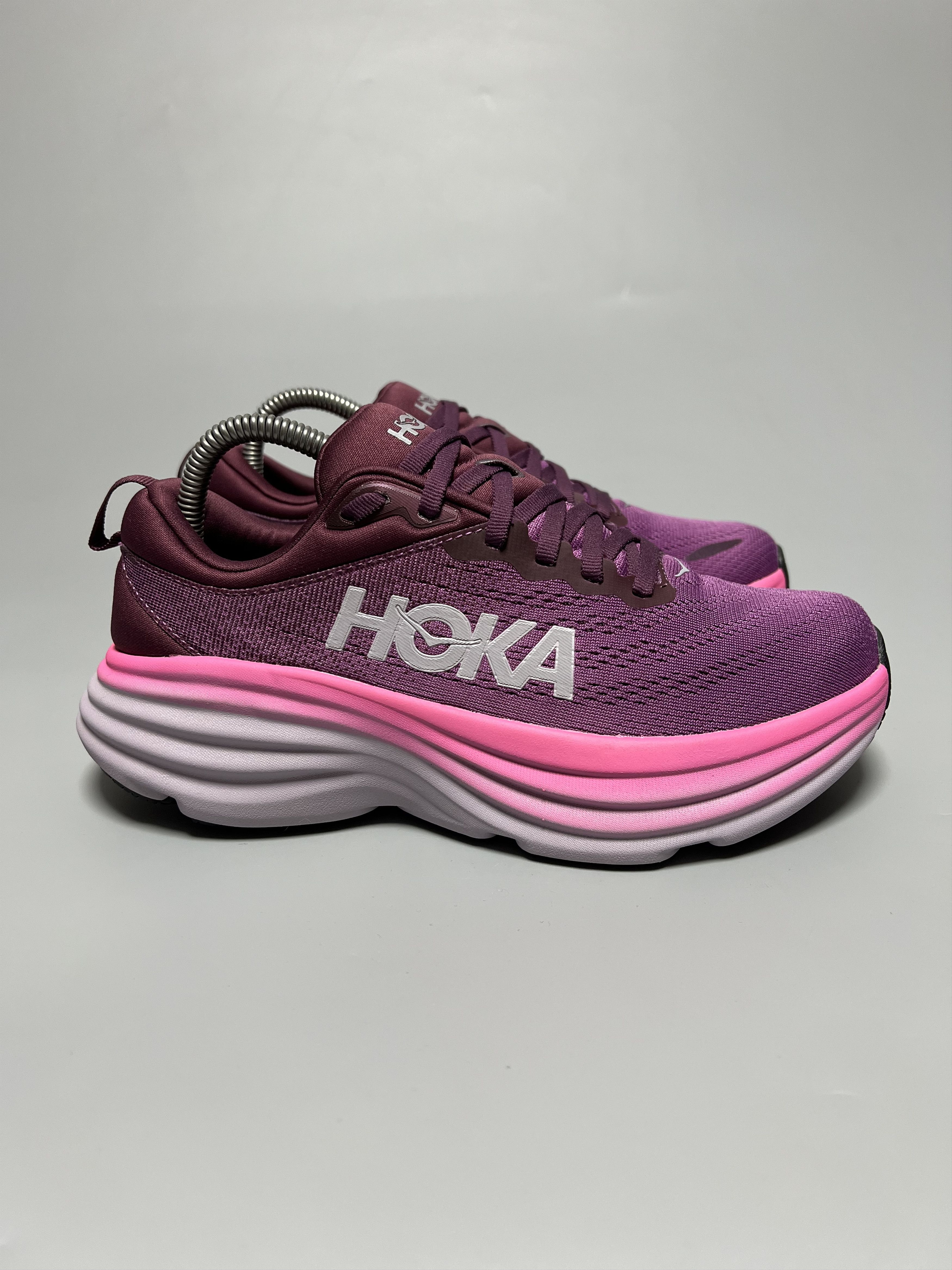 Hoka 7B Hoka One One Bondi 8 Running Shoes Walking Gym Size US 7 / IT 37 - 2 Thumbnail