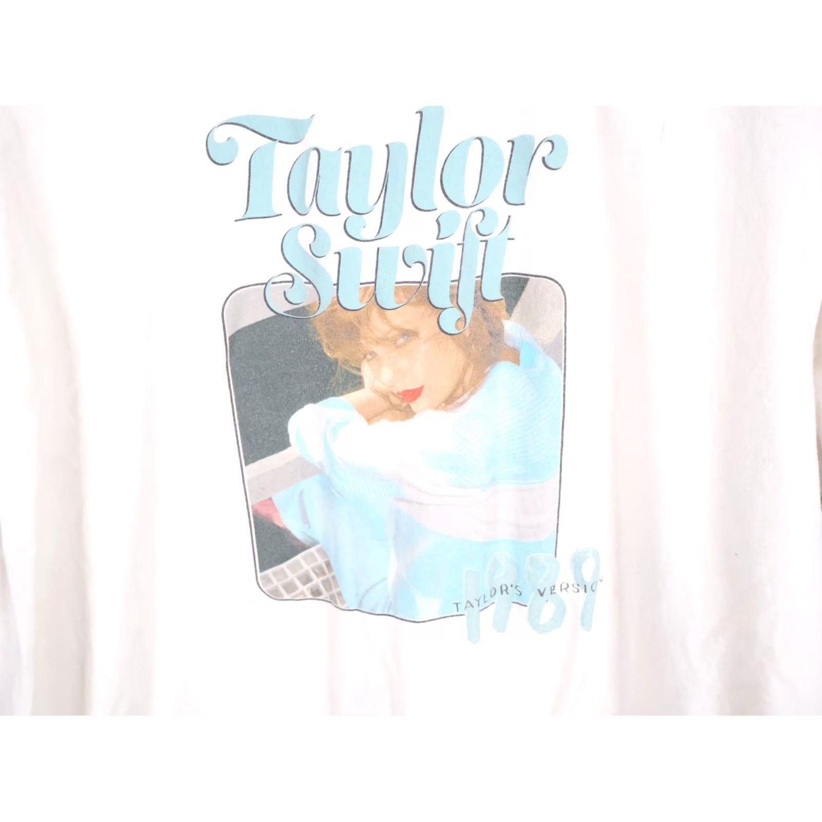 Vintage Taylor Swift 1989 Ringer T-Shirt Adult 3XL Ivory Photo Taylor's Version Retro Logo Short Sleeve Crew Neck Pullover Casual Women's T-Shirt Size XXL / US 16-18 / IT 52-54 - 7 Thumbnail
