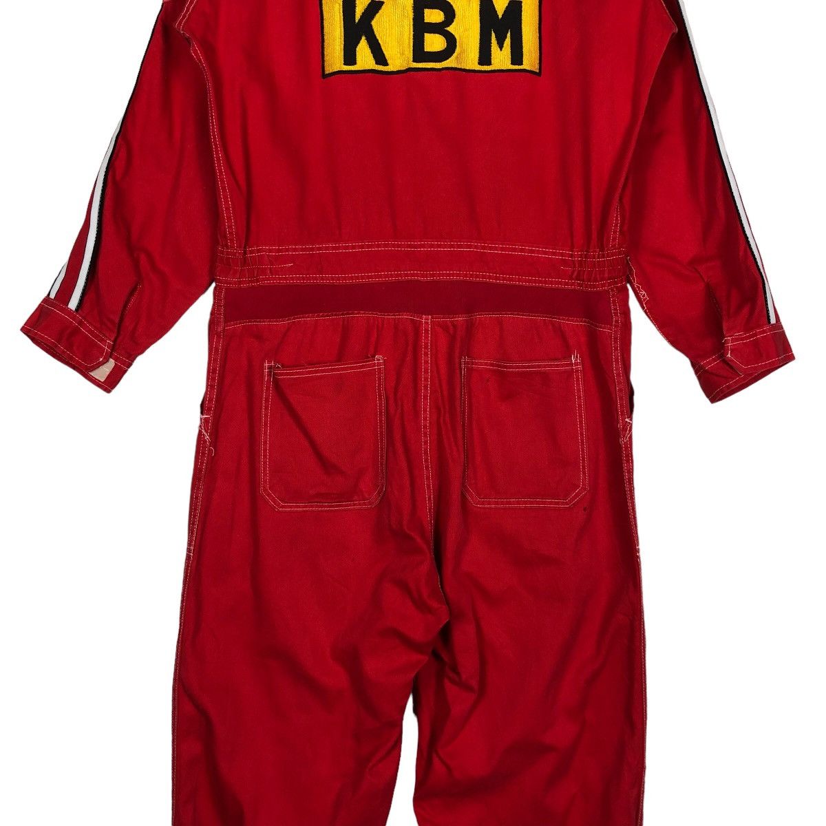 Japanese Brand 🔥90’s Vintage Coverall Racing Car Engineering Work Kbm Big Size US 36 / EU 52 - 11 Thumbnail