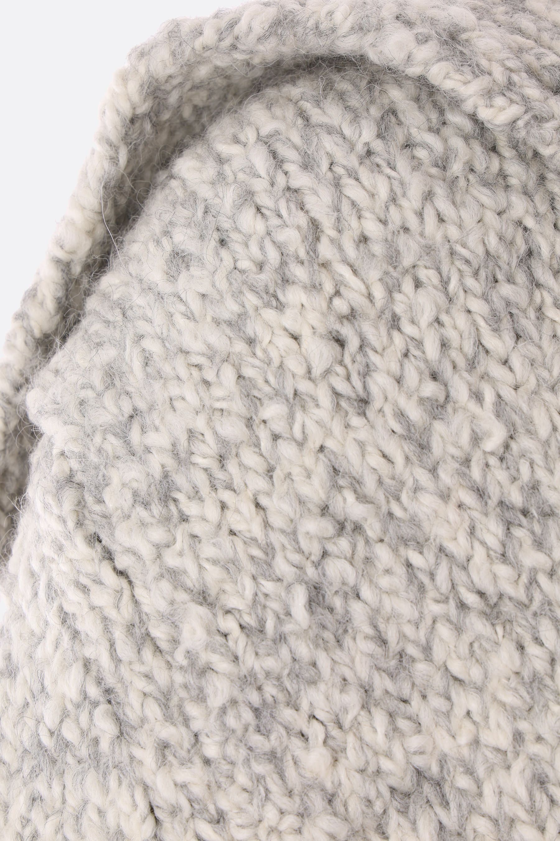 Bottega Veneta o1y0725 Cardigan in Light Gray Size M / US 6-8 / IT 42-44 - 3 Thumbnail