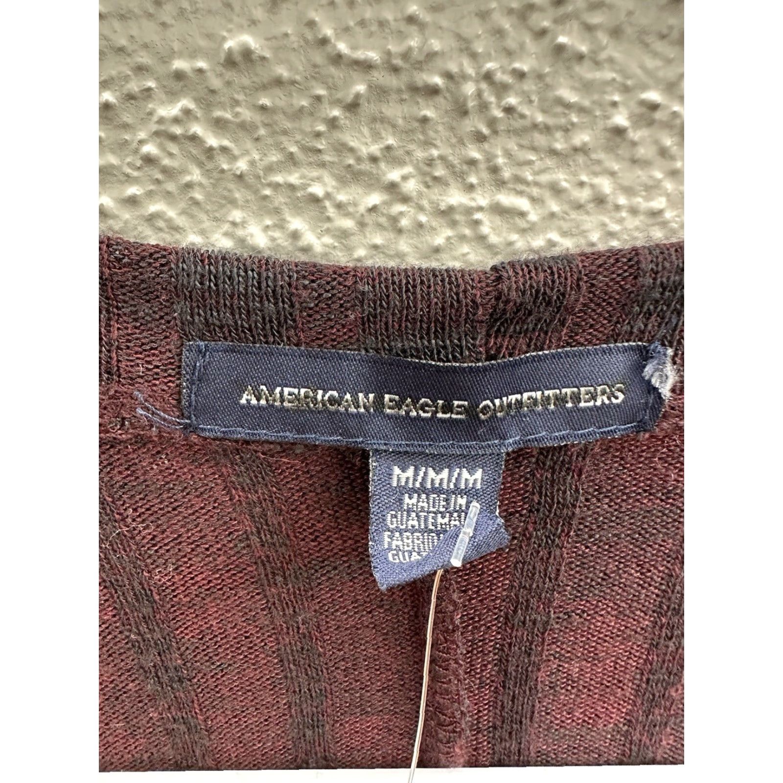 American Eagle Outfitters American Eagle Outfitters Sweater Cardigan Purple Open Front Ribbed Knit - Womens Medium Regular Cozy Bohemian Fall Winter Spring Shirt Size M / US 6-8 / IT 42-44 - 4 Thumbnail