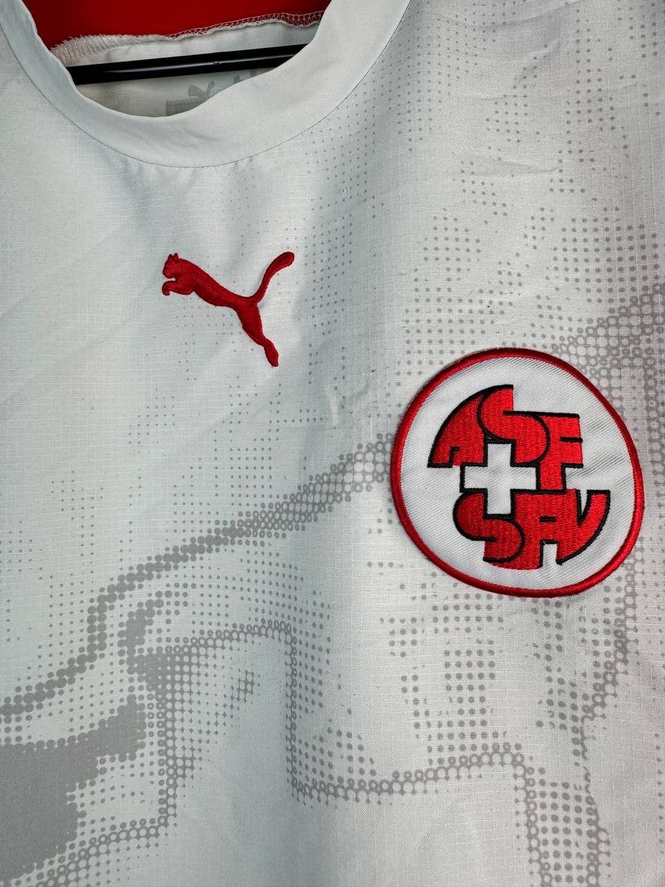 Puma × Vintage Switzerland 2006 - 2007 Away football Shirt Soccer Jersey Size US L / EU 52-54 / 3 - 3 Thumbnail