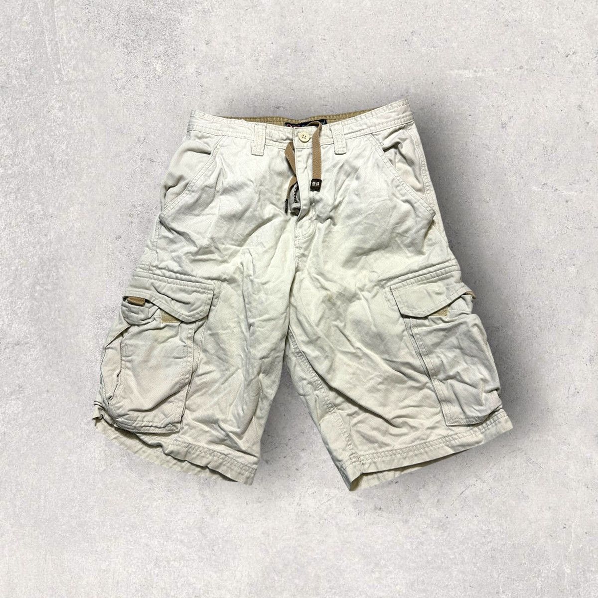 Bugle Boy × Vintage Vintage Bugle Boy cargo shorts Size US 30 / EU 46 - 1 Thumbnail