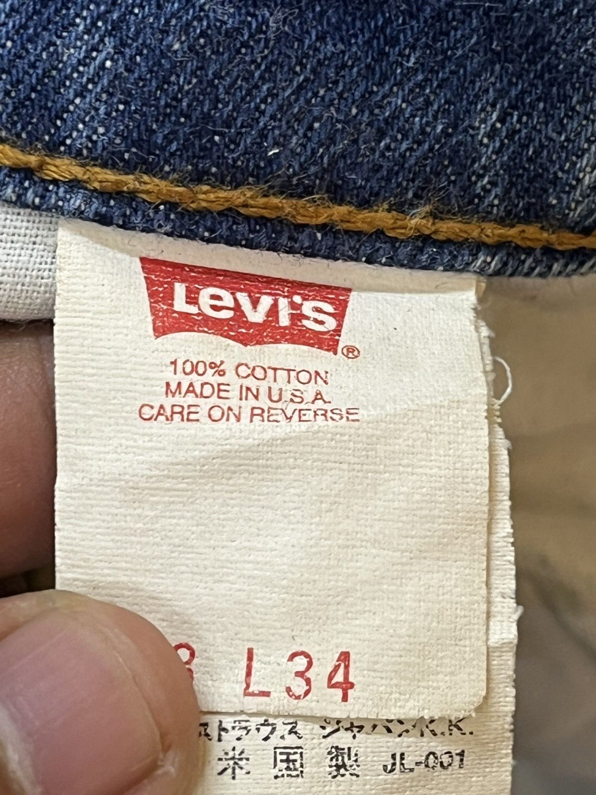 Levi's Vintage Clothing Vintage Levi’s 510 Mudwash Distressed Denim Size US 32 / EU 48 - 10 Thumbnail