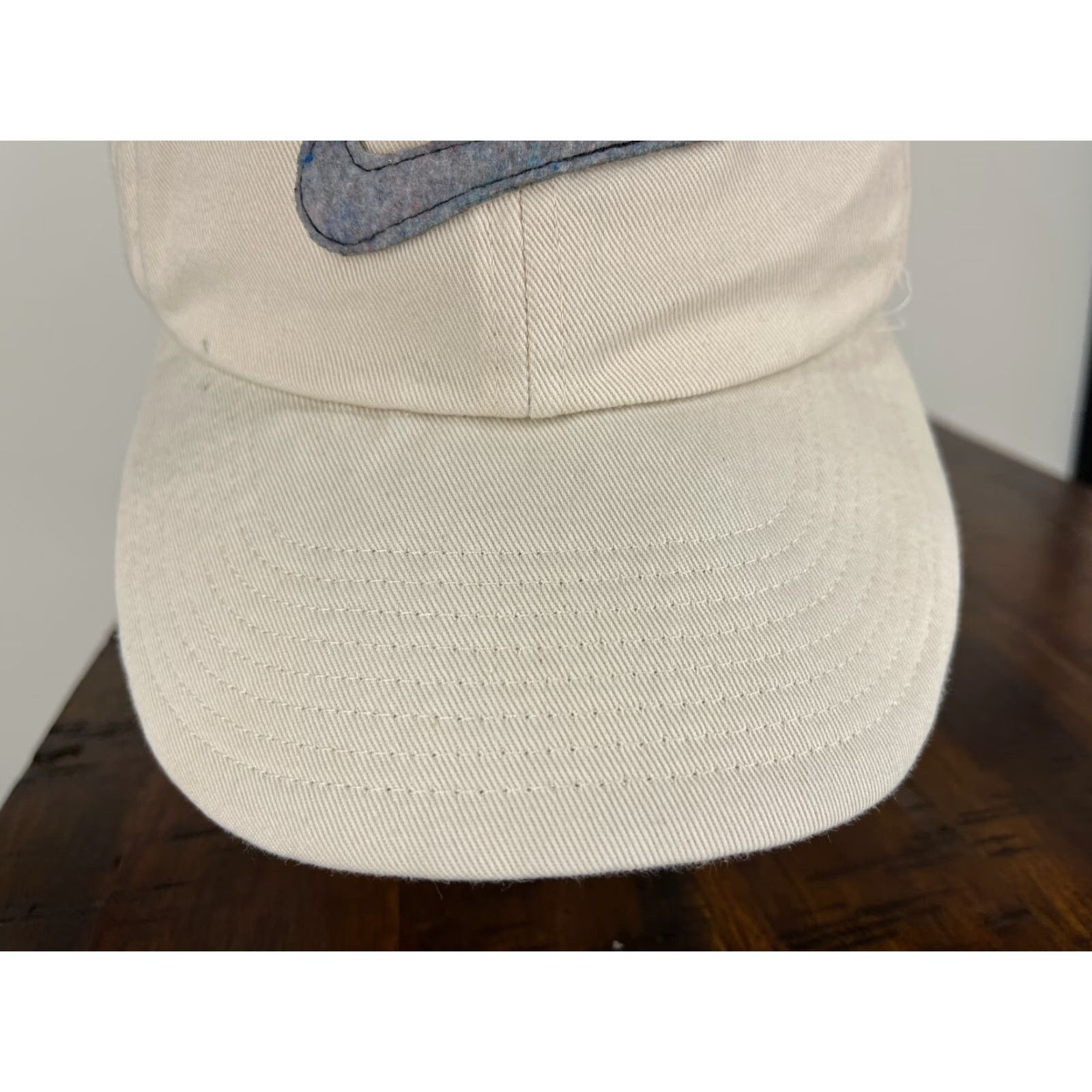Nike Nike Hat Cap One Size Beige Heritage86 Swoosh Cotton Twill Adjustable Baseball Cap Mens Sports Accessories 90s Size ONE SIZE - 3 Thumbnail