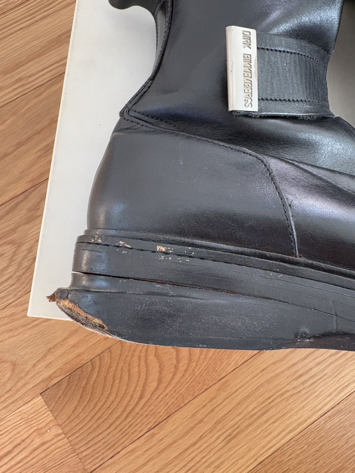 Dirk Bikkembergs Dirk Bikkembergs FW95 Vintage 90s Leather Bondage Boots US 8 Size US 8 / EU 41 - 4 Thumbnail
