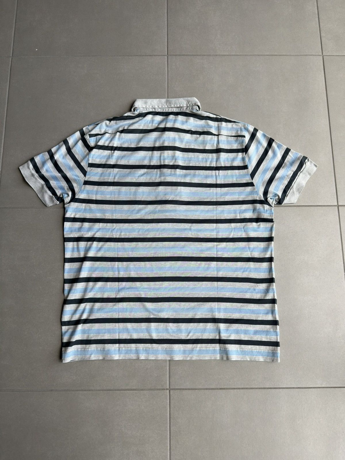 Dior Homme ★シャツ Dior Homme SS05 striped guitar motif polo shirt