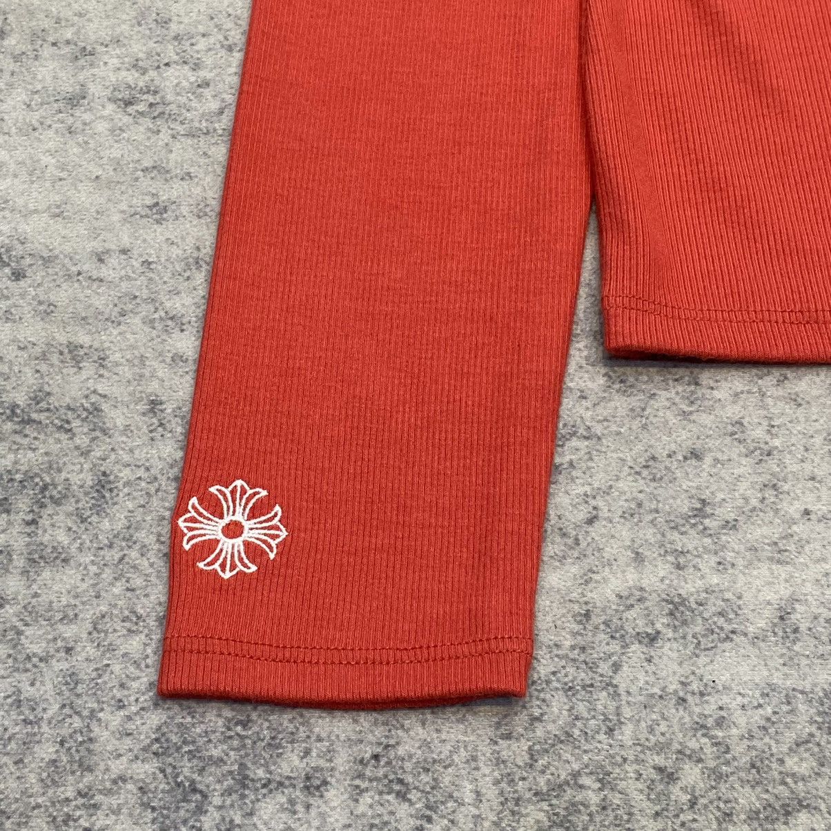 Chrome Hearts Chrome hearts Bad Seed CH embroidered red long sleeve Size S / US 4 / IT 40 - 5 Thumbnail