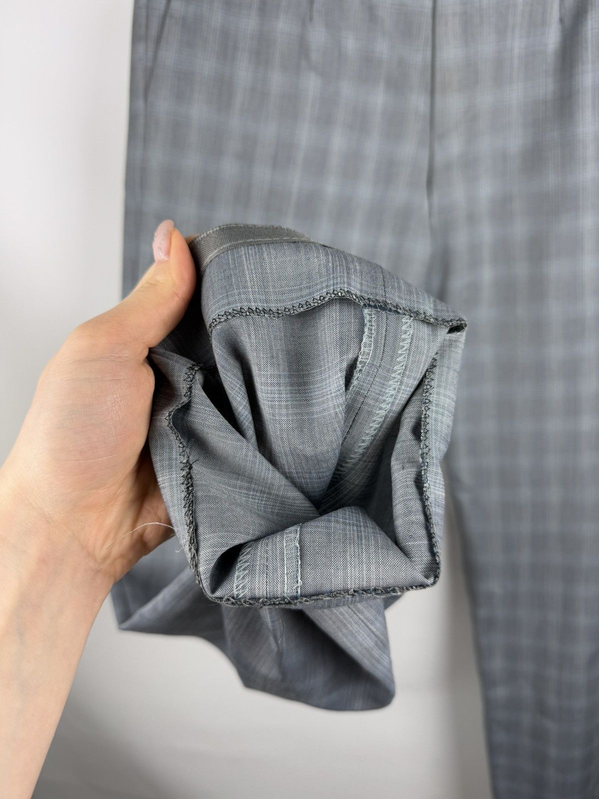 Hugo Boss Hugo Boss Amaro/Helse Wool Plaid 2 Piece Suit Blazer Pants Size 40L - 21 Thumbnail