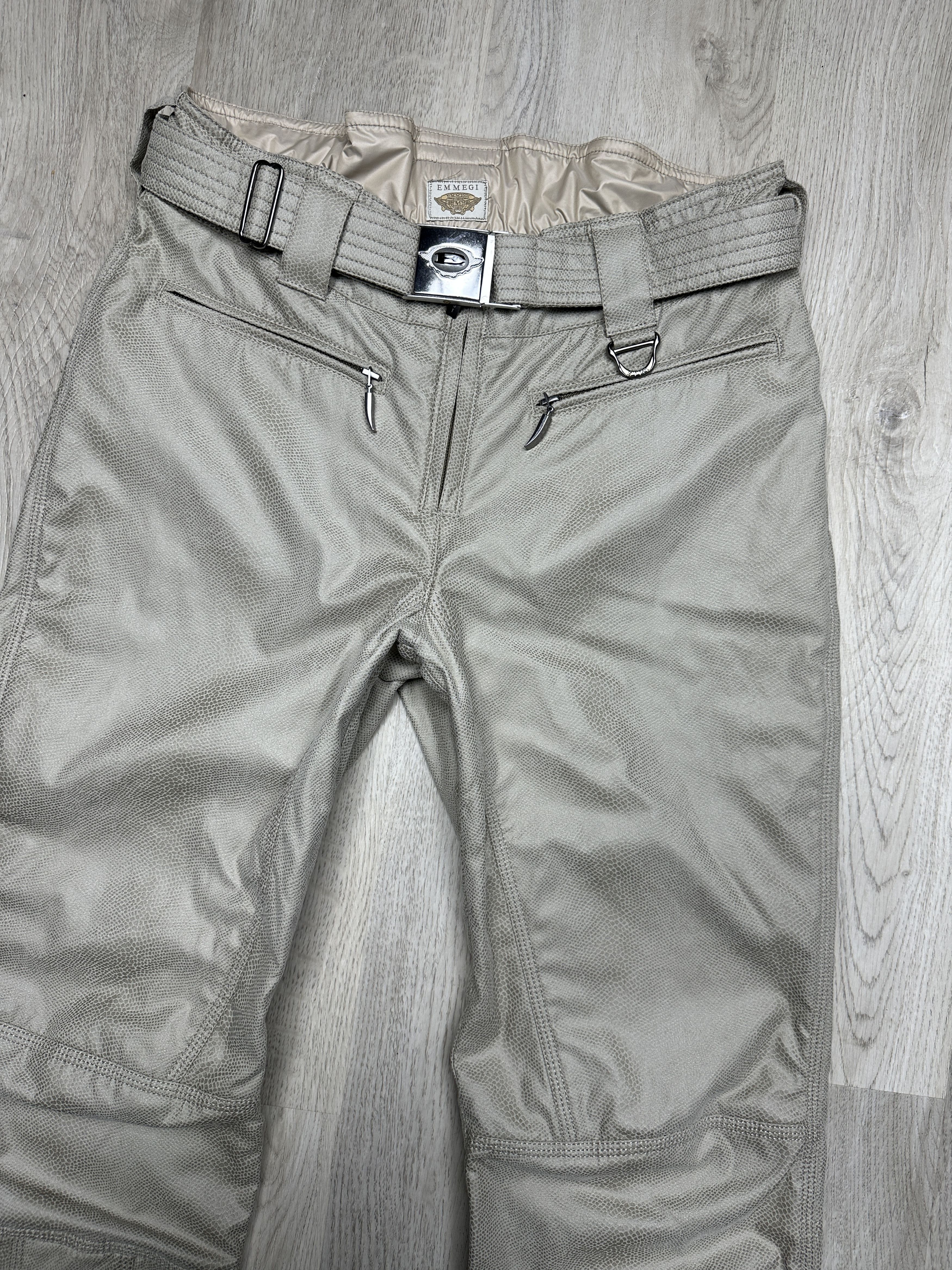 Other Emmegi Vintage Womens Nylon Ski Pants Size 32" / US 10 / IT 46 - 2 Thumbnail