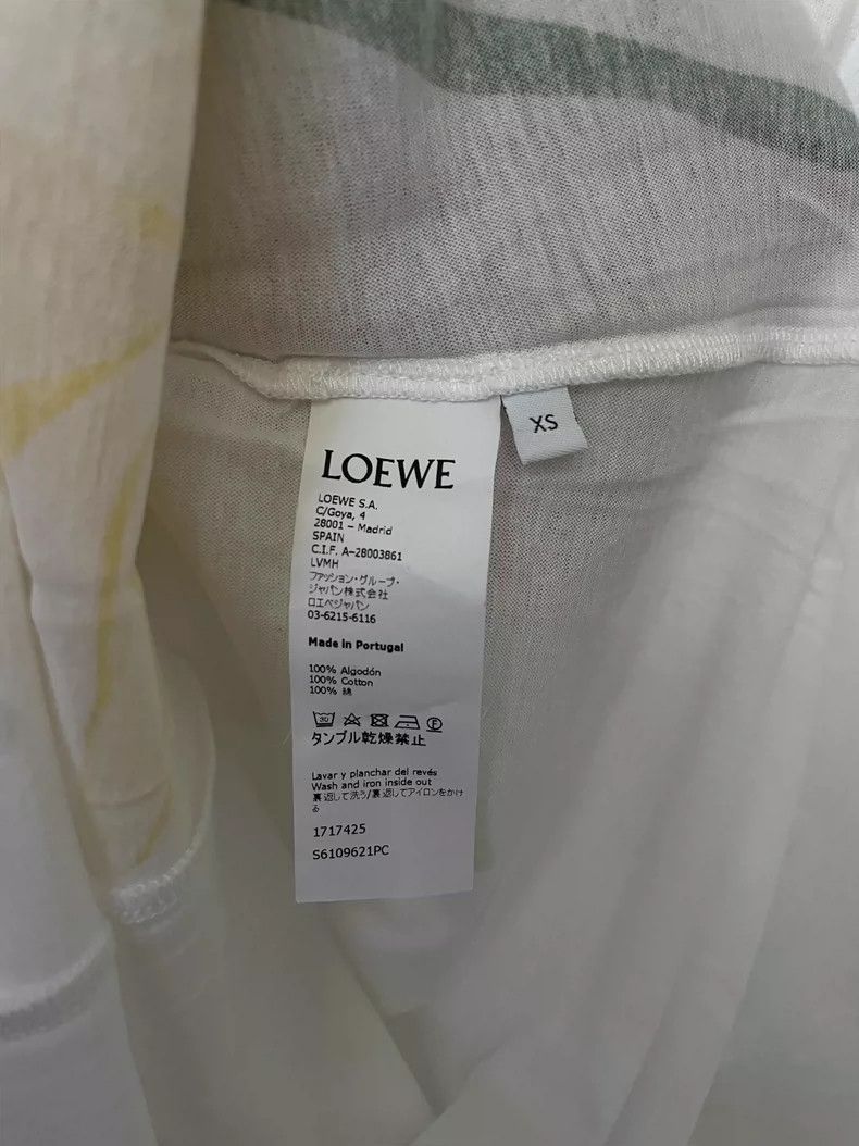 Loewe LOEWE White long sleeves with a base Size XS / US 0-2 / IT 36-38 - 4 Thumbnail