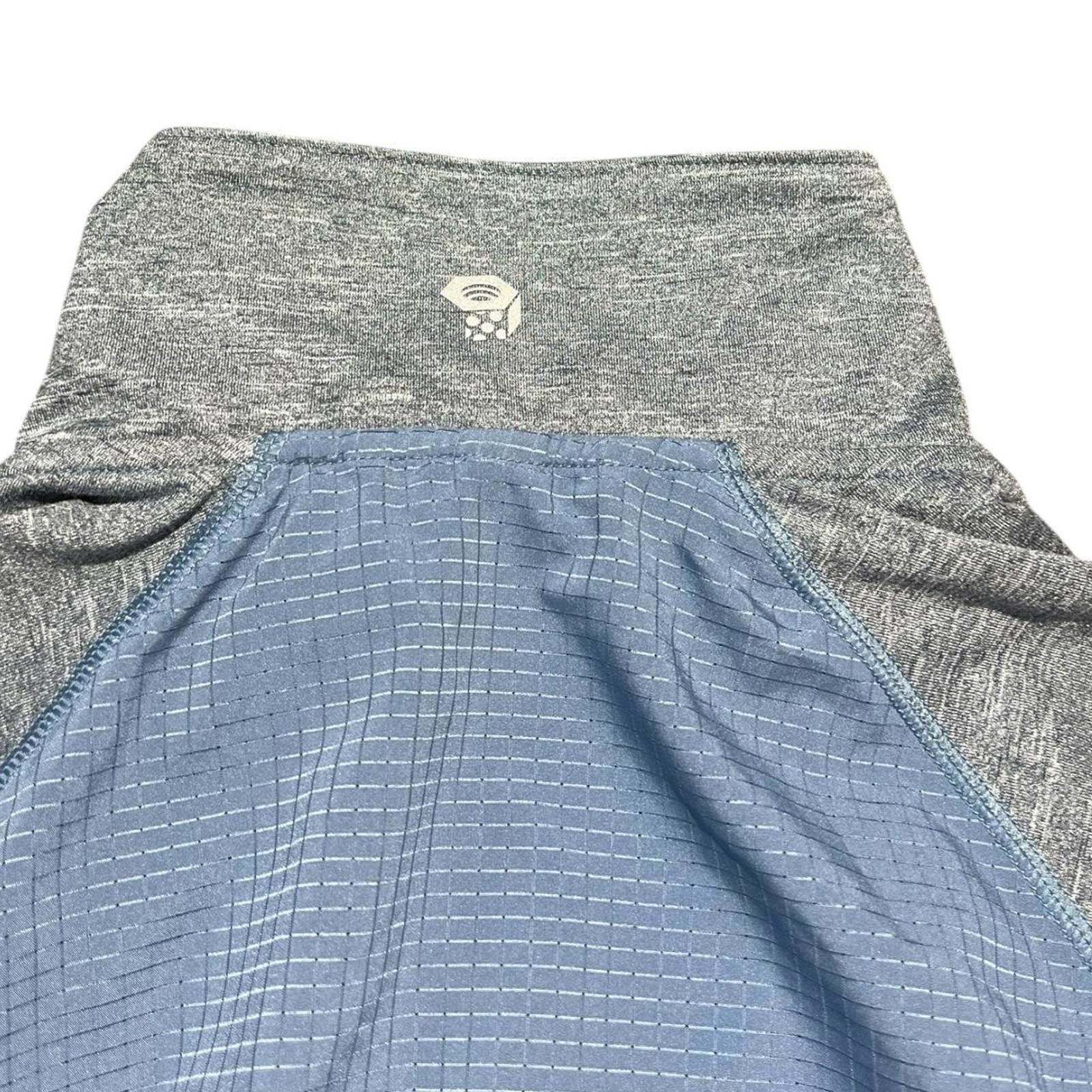 Mountain Hardwear Mountain Hardware Mistrala Mock Blue Grey Jacket Size L / US 10 / IT 46 - 4 Thumbnail