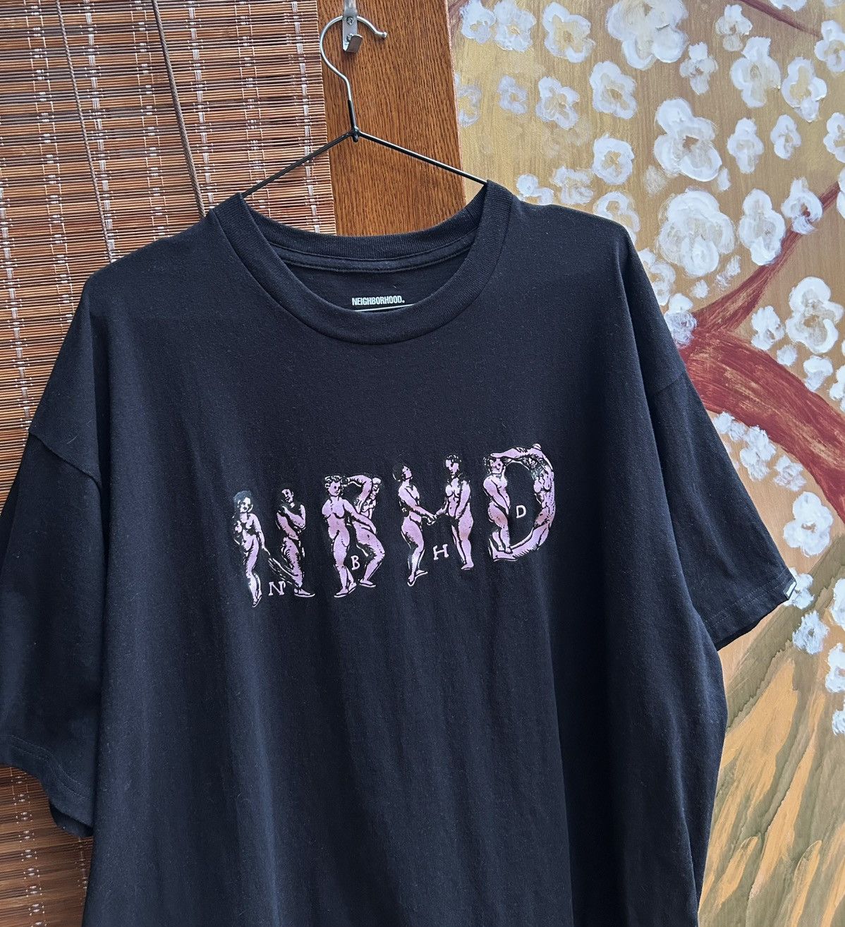 Neighborhood Neighborhood AW2022 Black Graphic Print T-Shirt Size US L / EU 52-54 / 3 - 3 Thumbnail