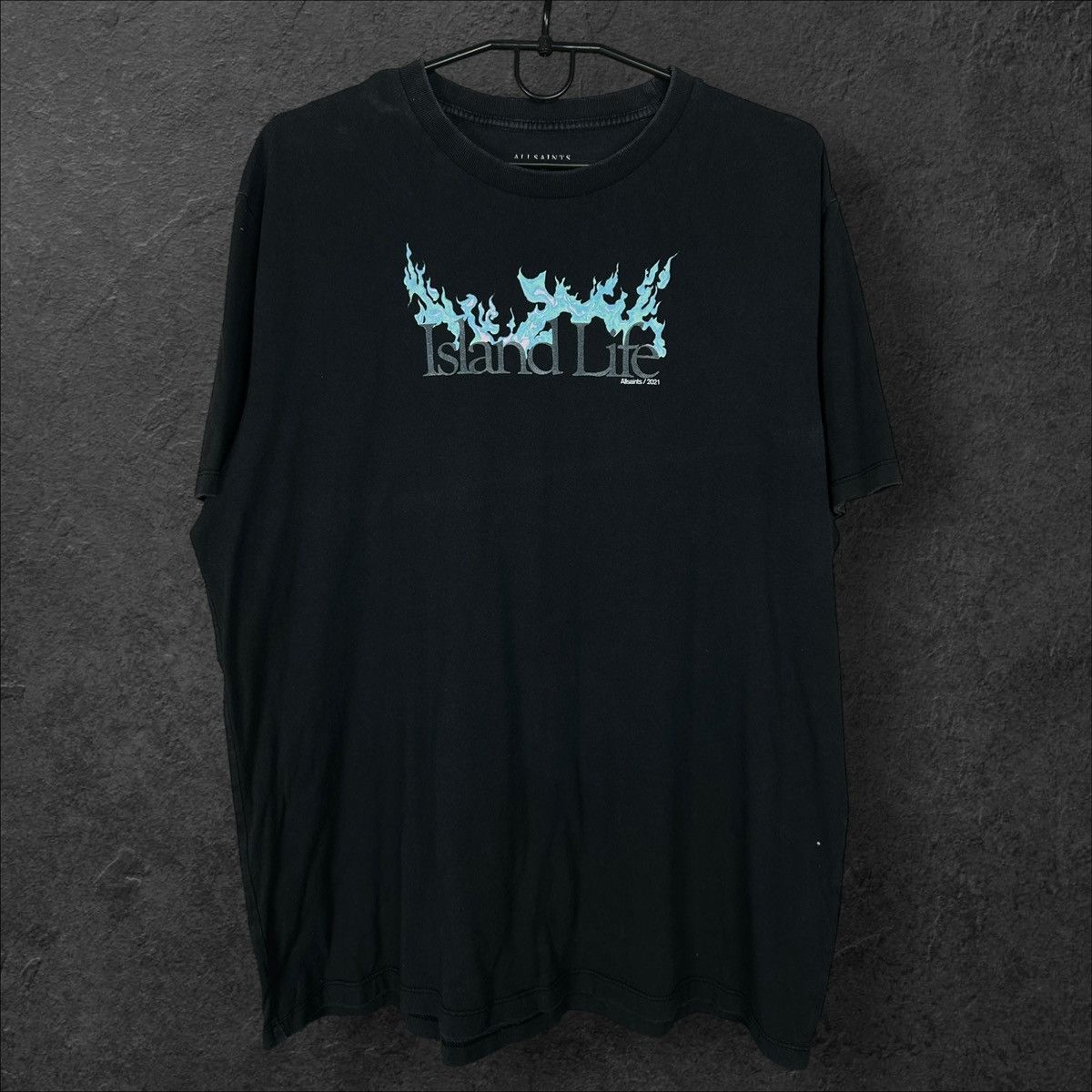 Allsaints Allsaints 2021 Island Life Fire Big Logo Tee T shirt Size US M / EU 48-50 / 2 - 1 Thumbnail
