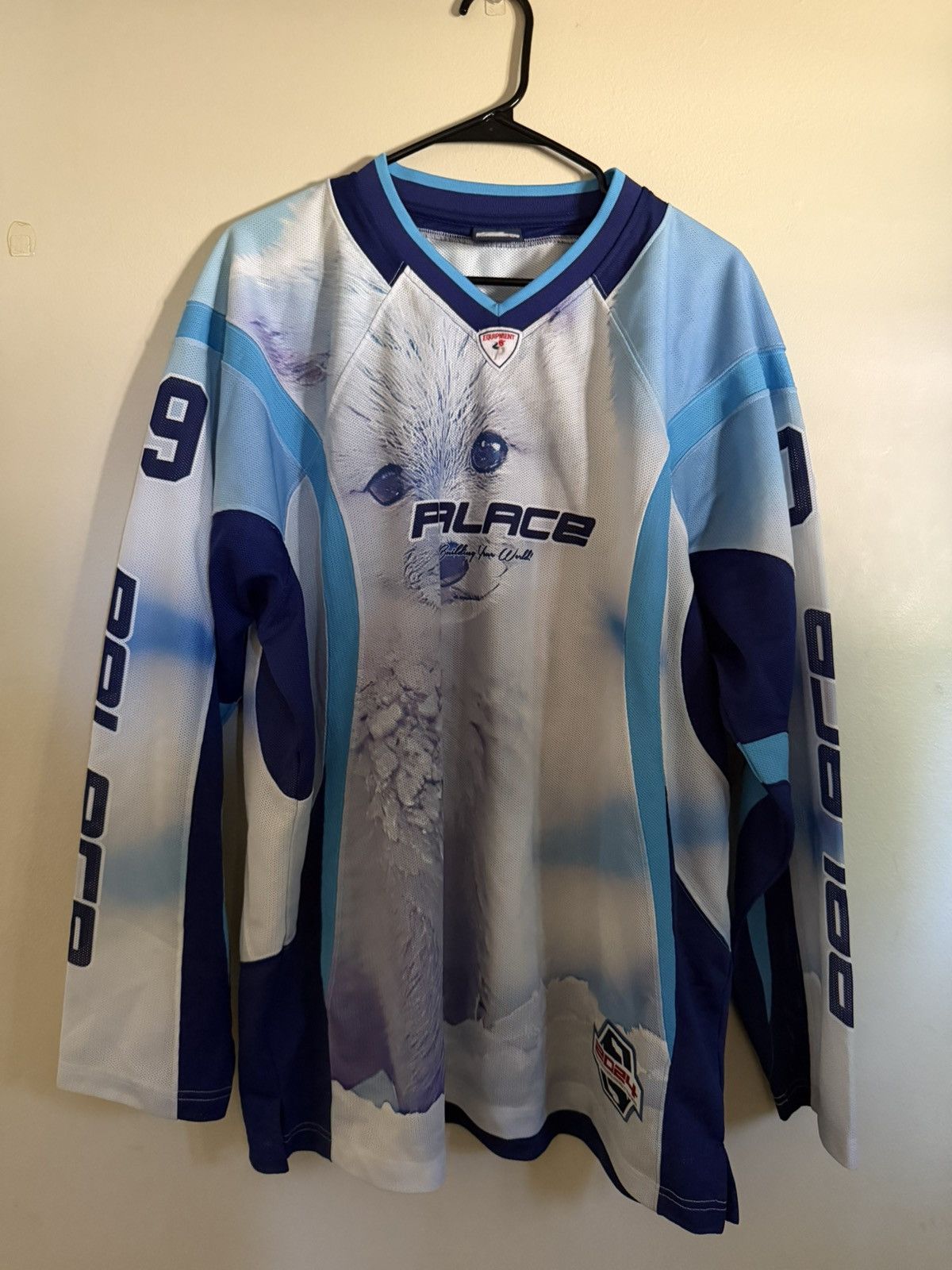 Palace Palace Building Your World Hockey Jersey | Grailed