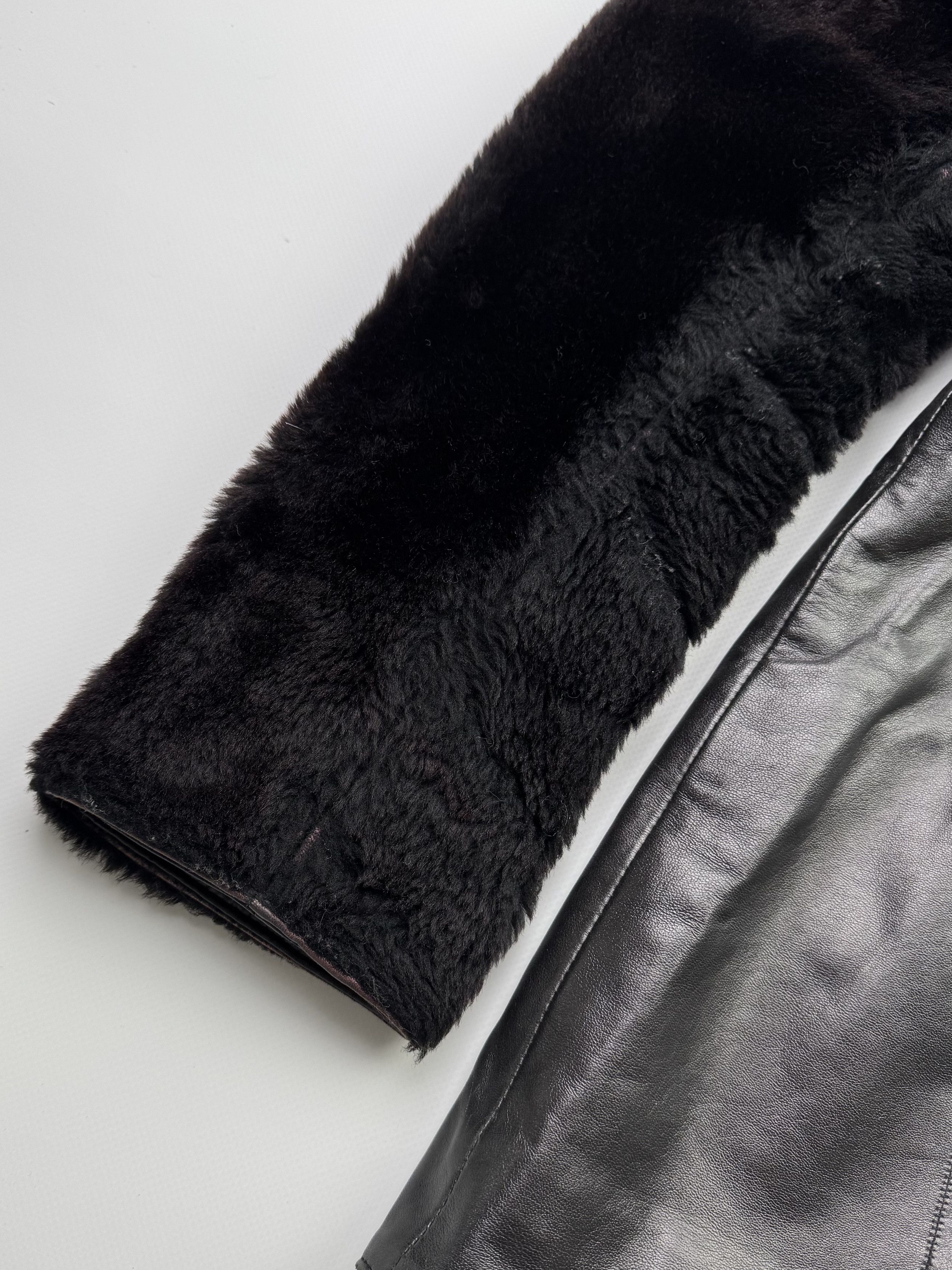 Vintage Vintage Real Sheepskin Jacket B384(V78)E2 Size XS / US 0-2 / IT 36-38 - 10 Thumbnail
