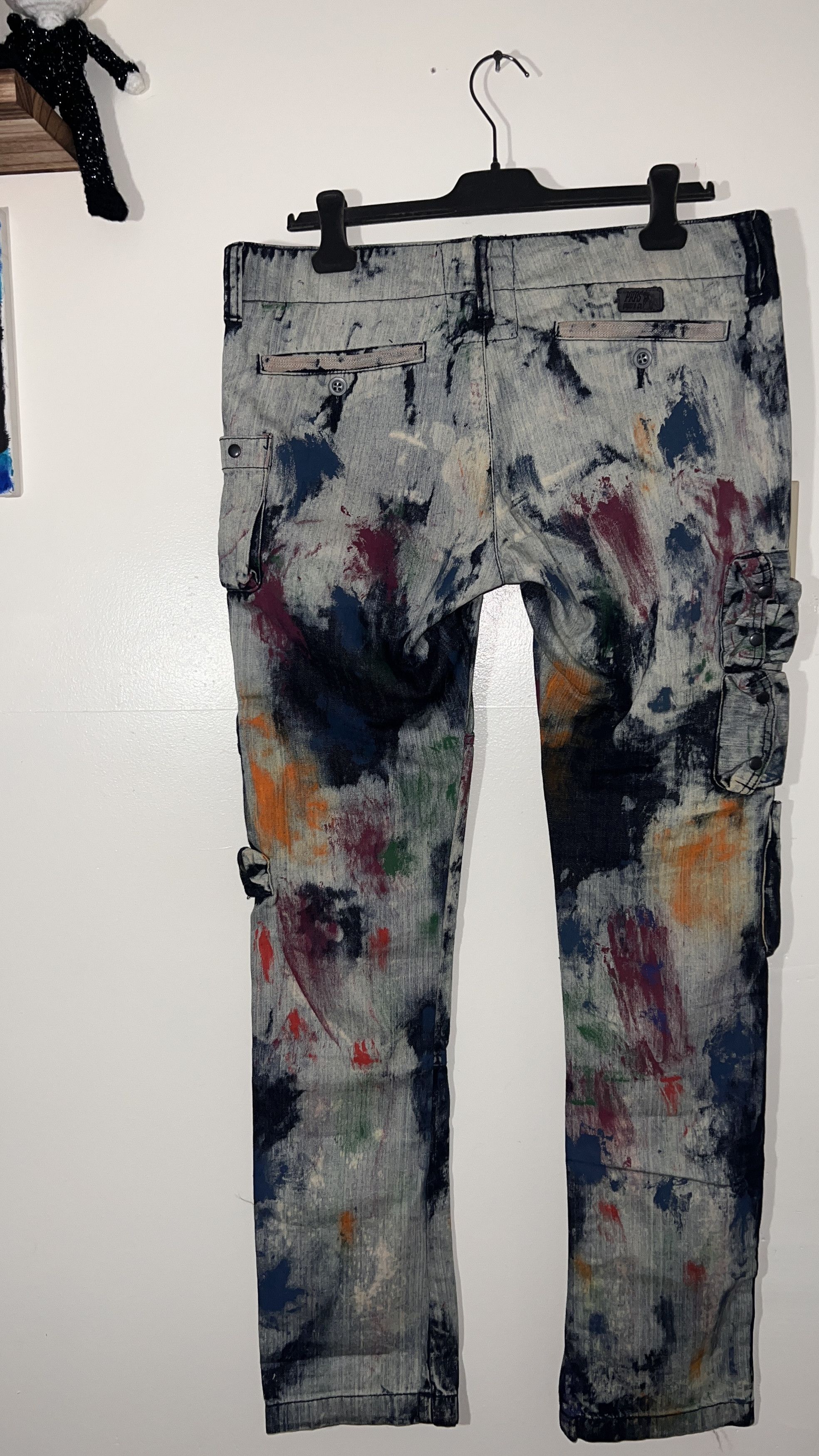 Prps PRPS PAINTED JEANS Size US 32 / EU 48 - 4 Thumbnail