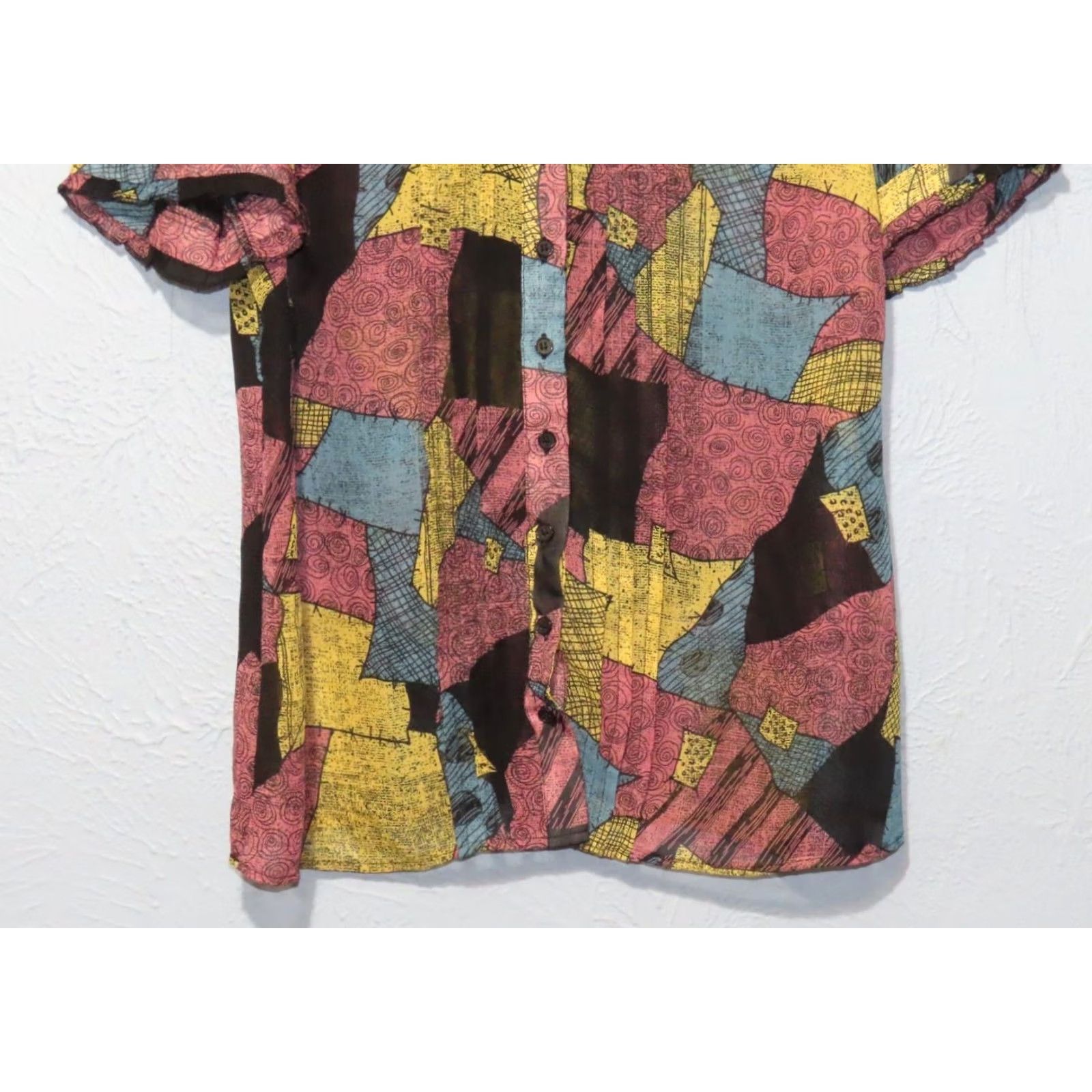 Disney Disney Nightmare Before Christmas Sally Sheer Blouse Women's XL Size XL / US 12-14 / IT 48-50 - 2 Thumbnail