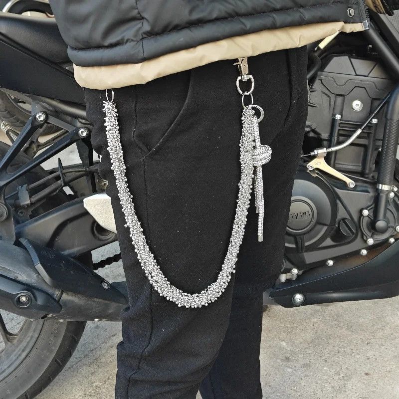 Japanese Brand × Jewelry Rhinestone Knot Punk Pants Chain Size ONE SIZE - 5 Thumbnail