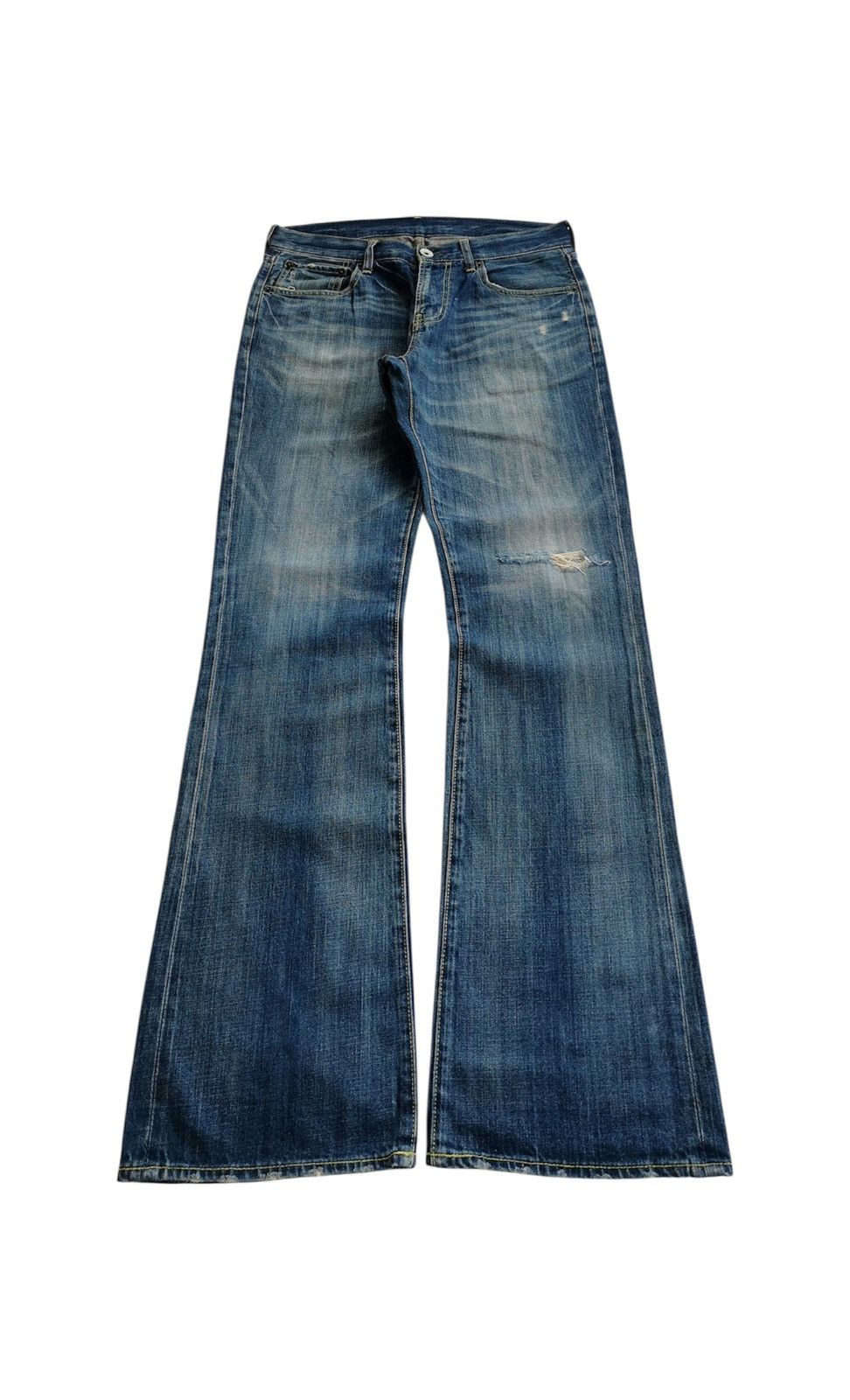 Japanese Brand King Jonathan Flared Bootcut Jeans Size US 32 / EU 48 - 1 Thumbnail