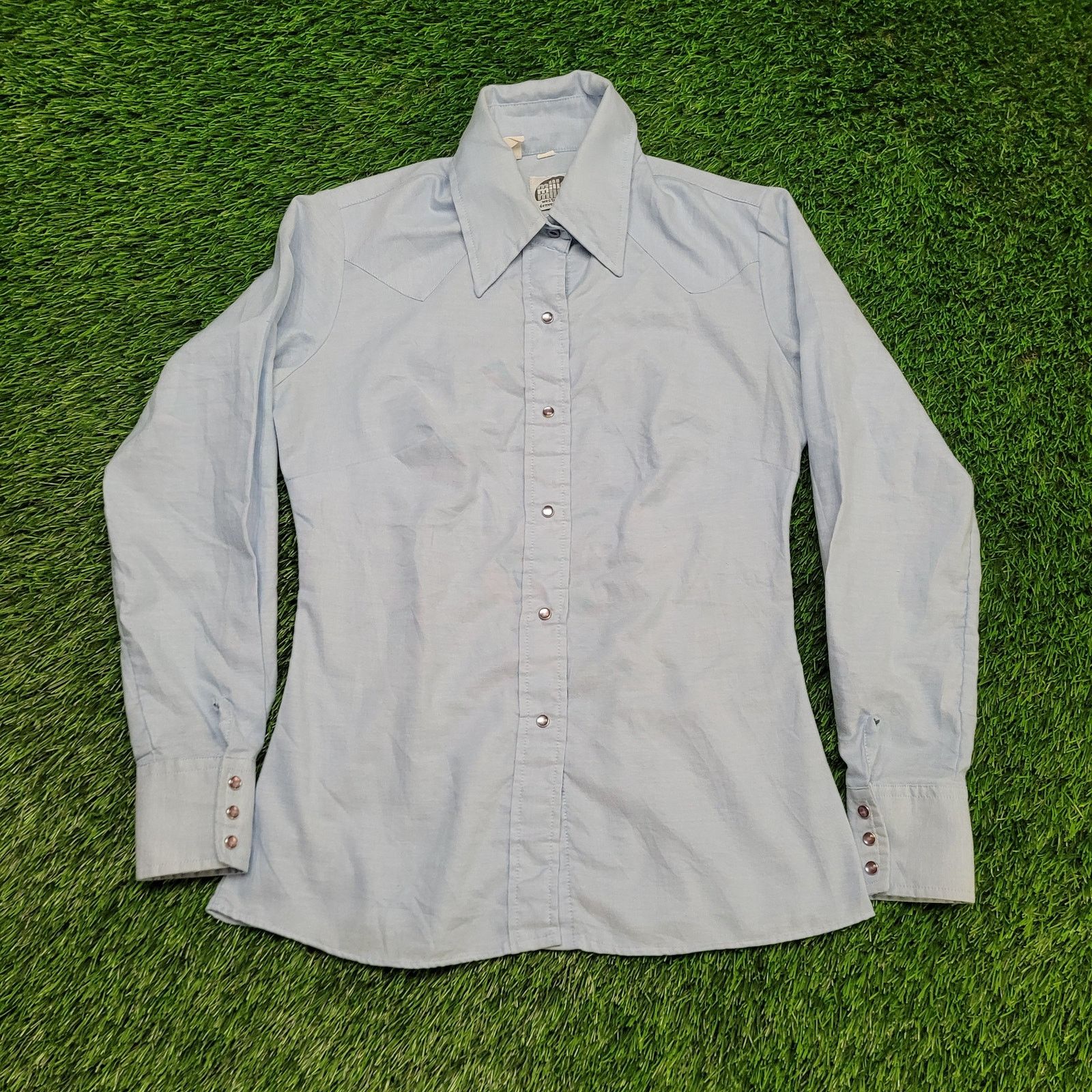 Vintage VTG 1975 Miller Western Wear Shirt Womens Small 70s USA Size S / US 4 / IT 40 - 1 Thumbnail