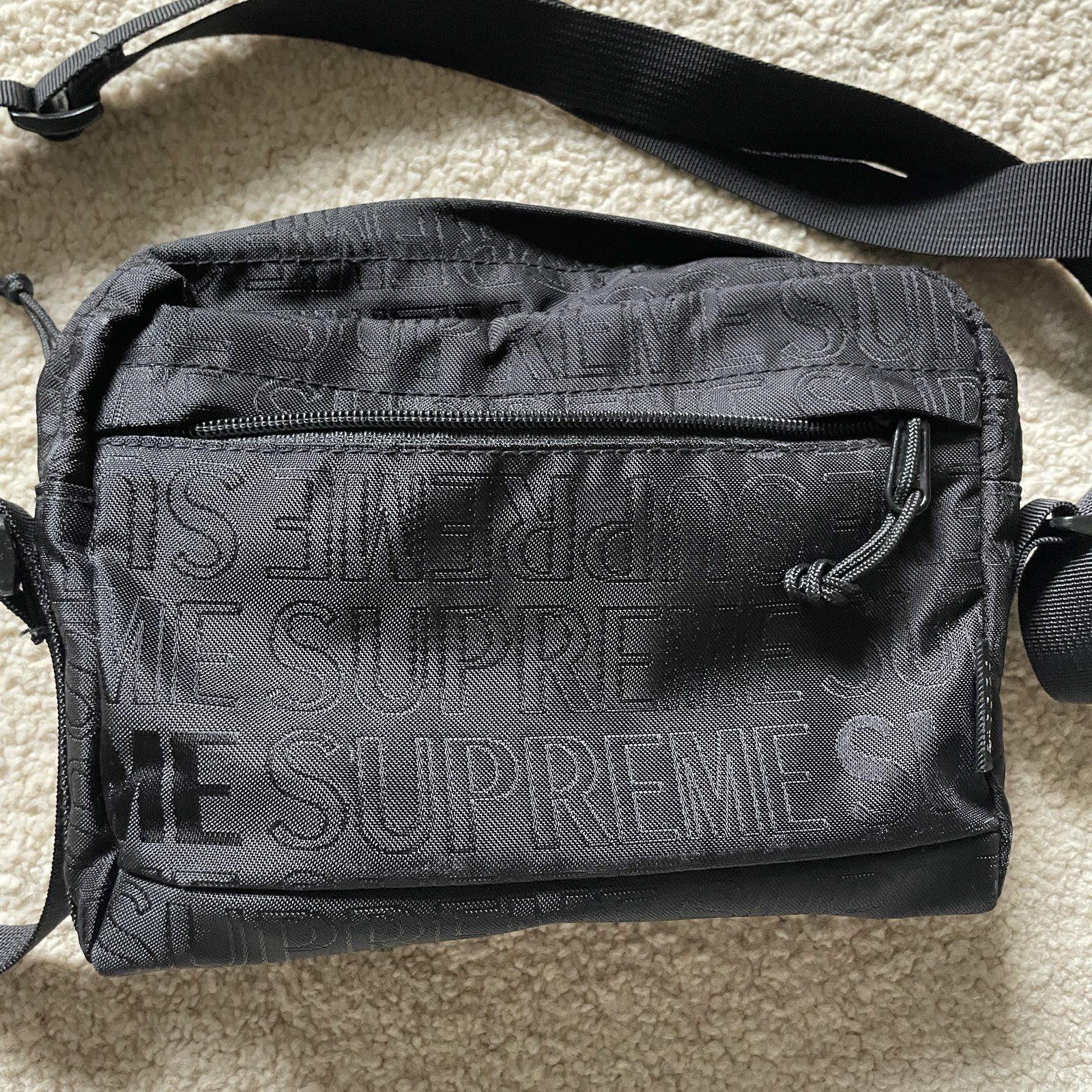 Buy Supreme Shoulder Bag 'Black' - SS19B10 BLACK | GOAT