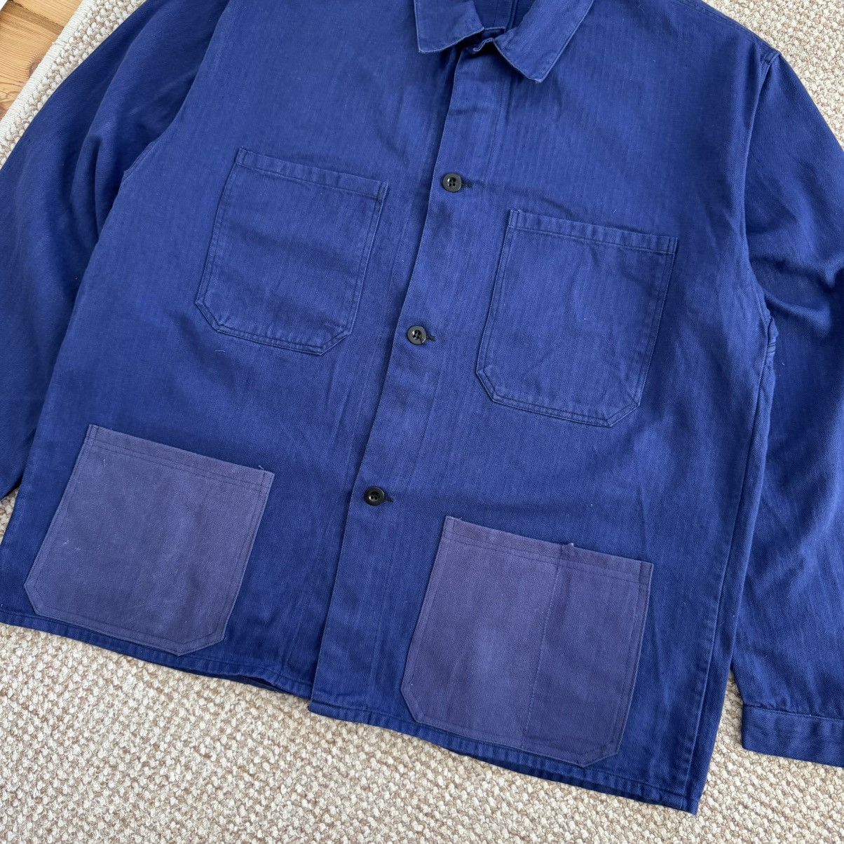 Le Laboureur Vintage herringbone hbt sanfor french workwear jacket Size US XL / EU 56 / 4 - 6 Thumbnail