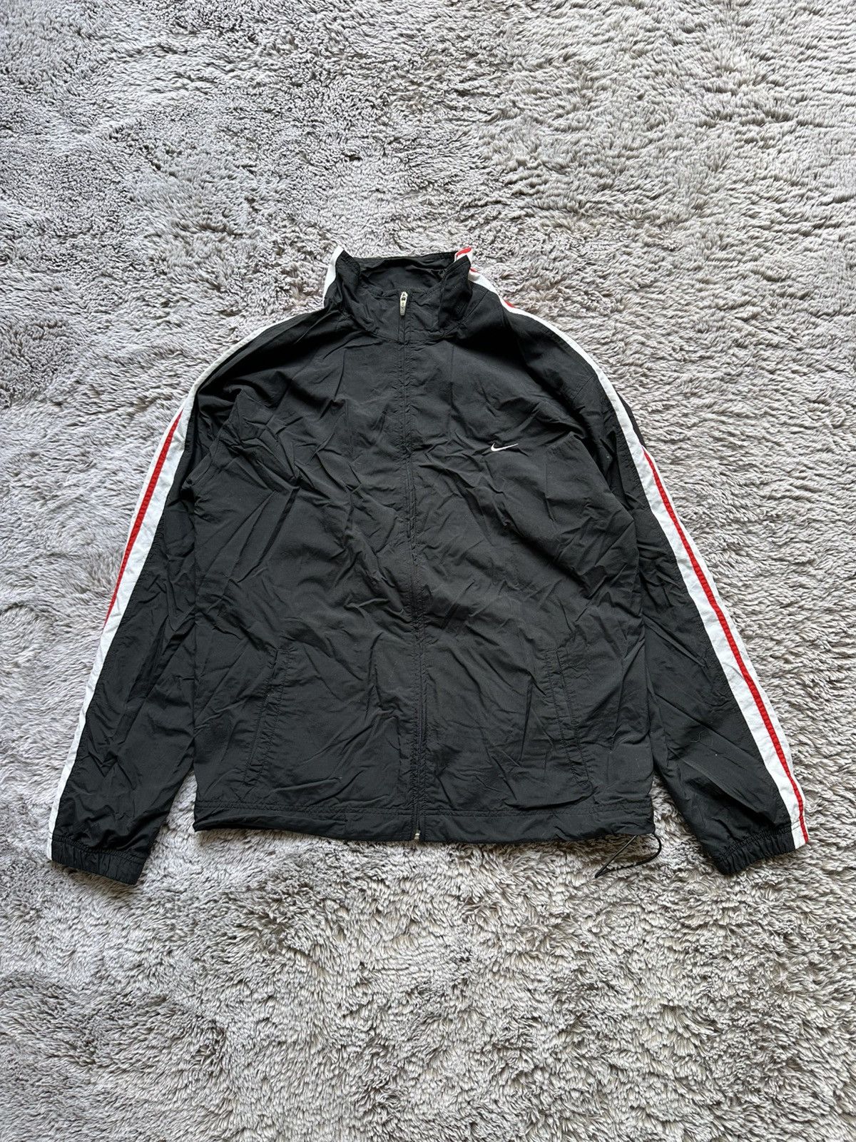 Nike Nike Court Vintage Black 00s y2k casual rare size L Size 42L - 2 Thumbnail