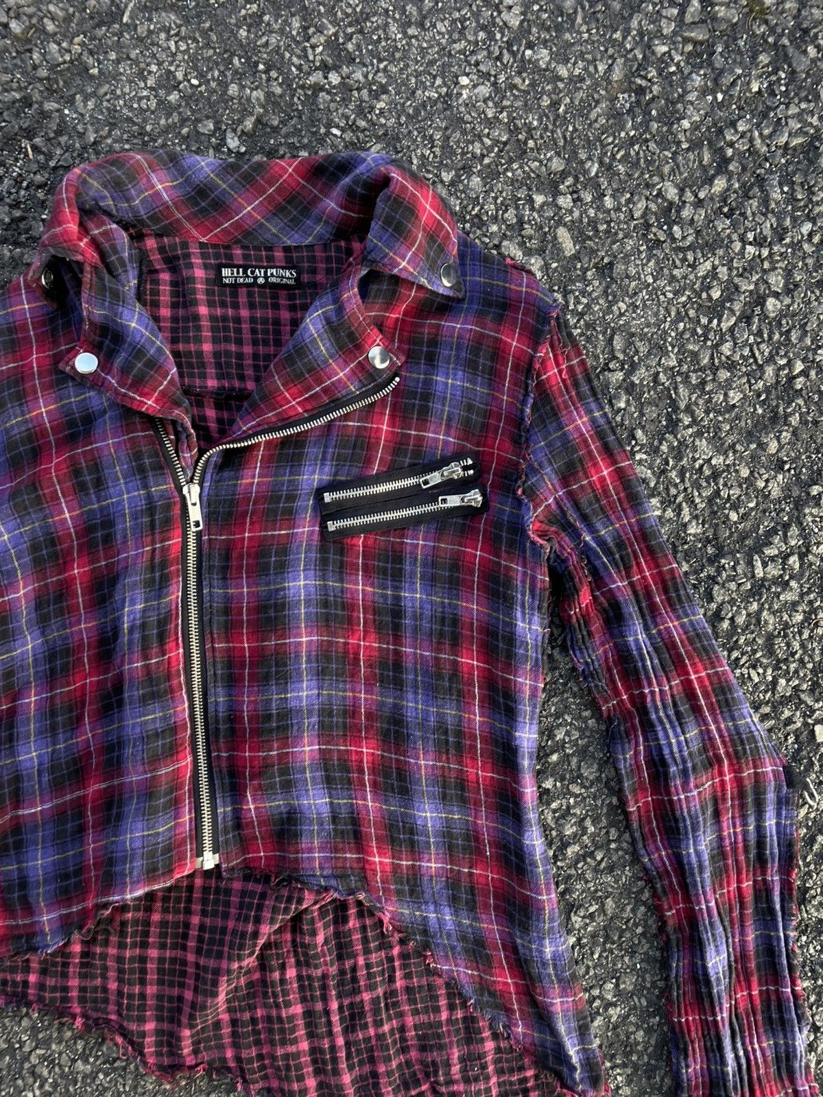 Seditionaries Hell Cat Punks | Cropped Jacket Size S / US 4 / IT 40 - 2 Thumbnail