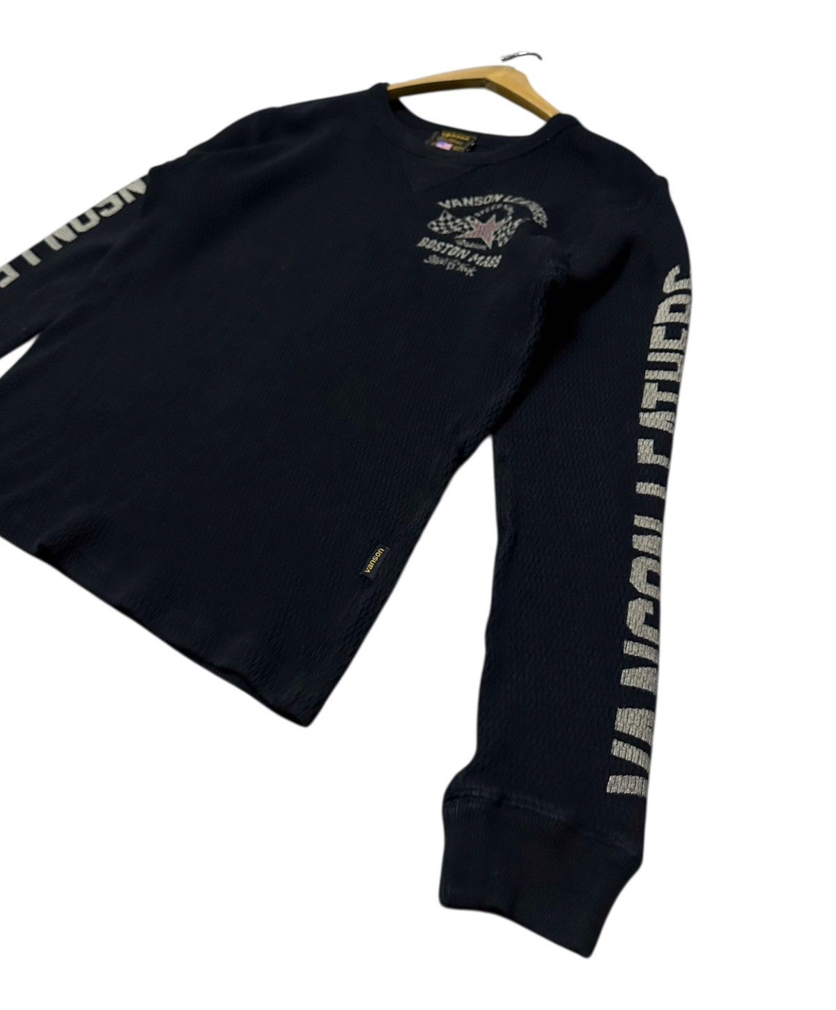 Vanson Leathers Vanson leathers boston mass waffle longsleeve Size US M / EU 48-50 / 2 - 5 Thumbnail