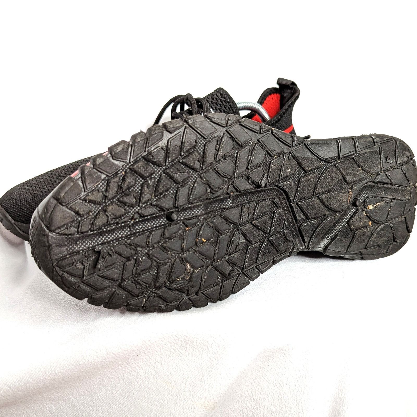 PONY PONY PP1 Rocky Knit Men's Athletic Shoes Black Red 11 Size US 11 / EU 44 - 4 Thumbnail