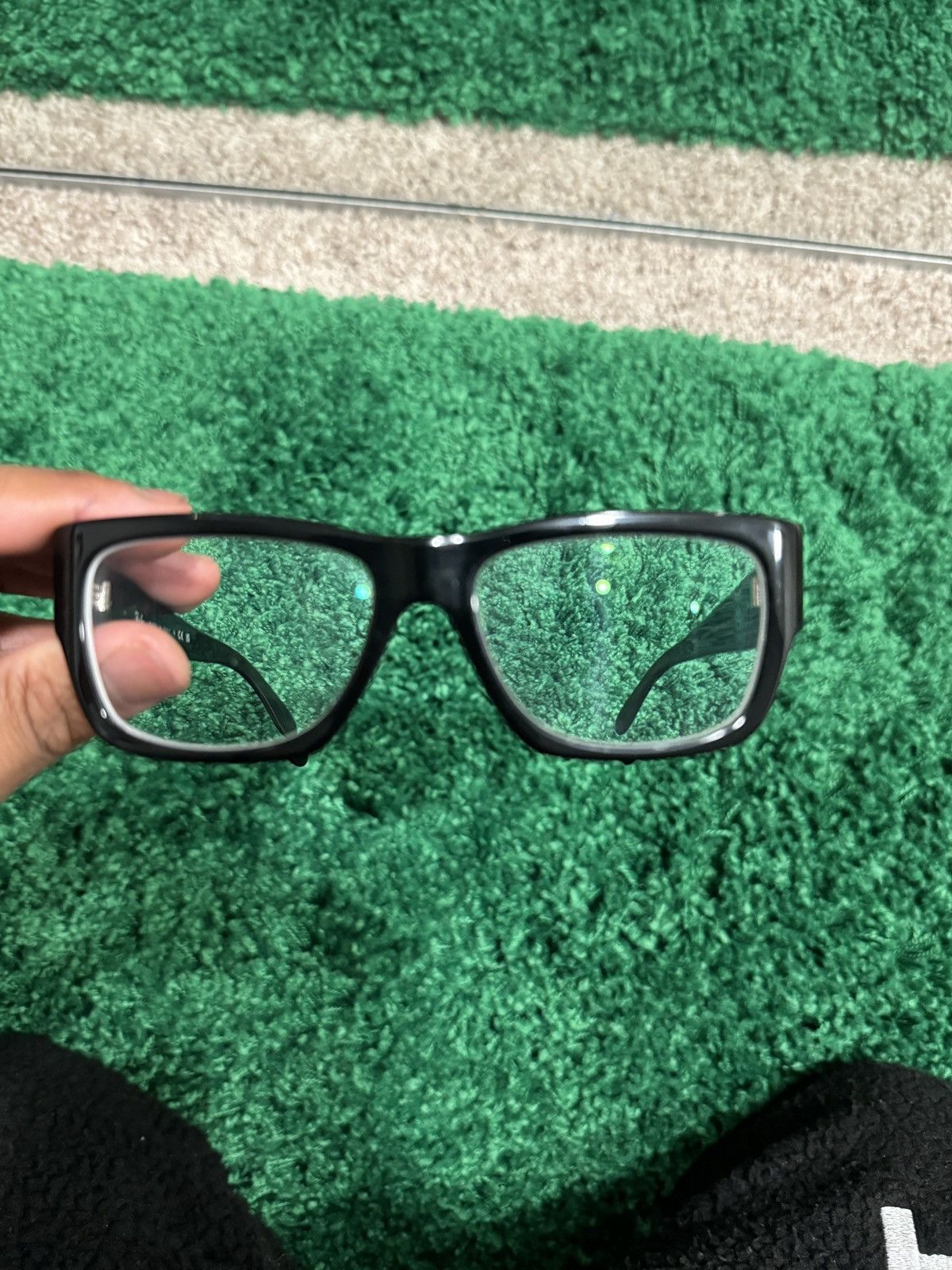 image of Rayban Ray Ban Eye Glasses in Black, Men's