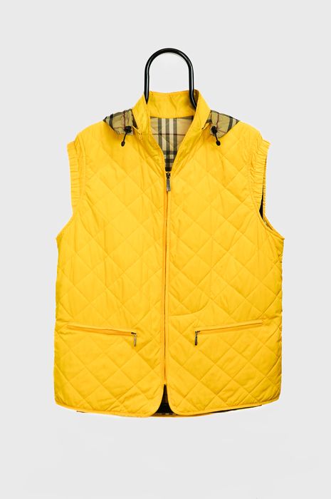 Burberry vest online yellow