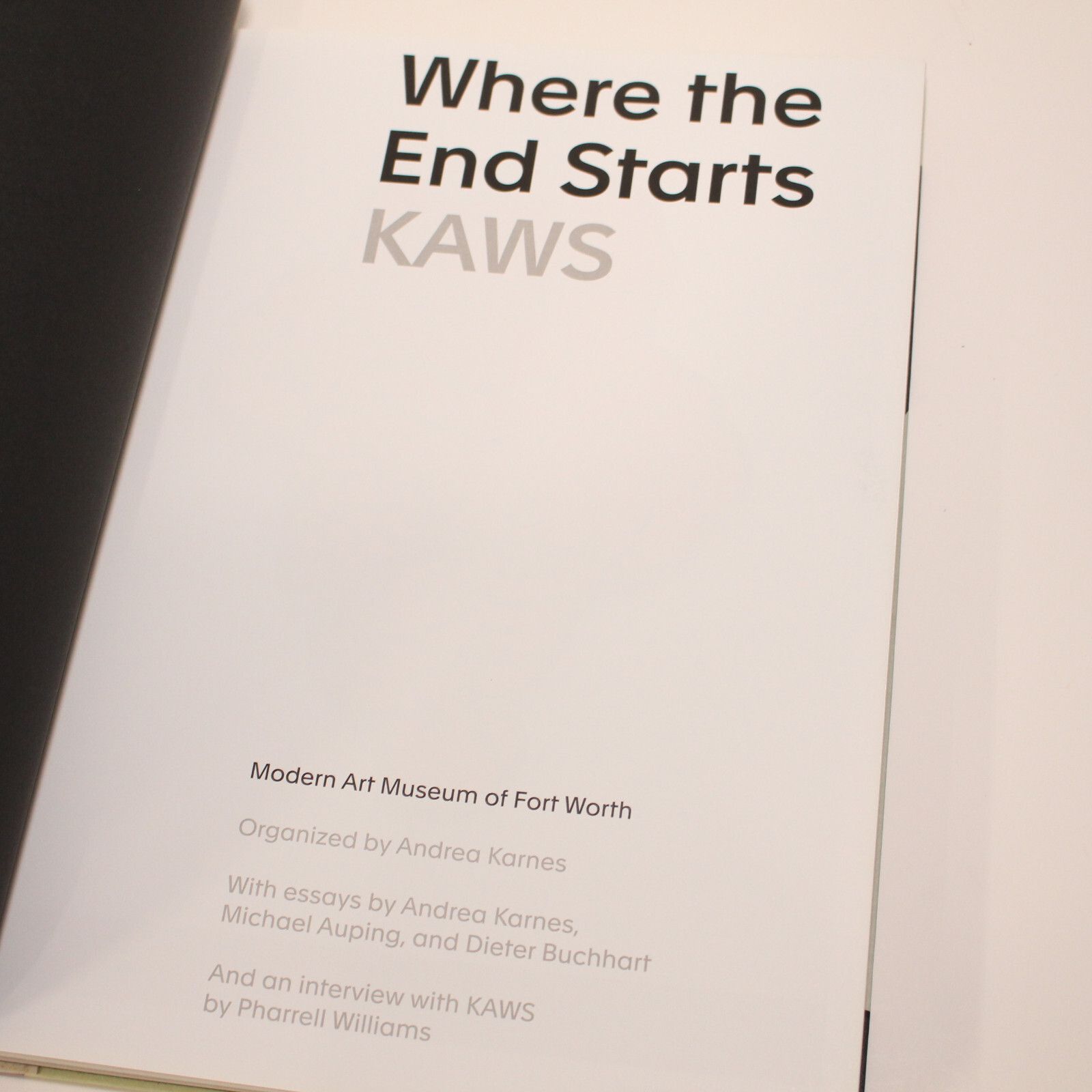 Kaws KAWS - Where The End Starts Hardcover Book - Modern Art Mus Size ONE SIZE - 9 Thumbnail