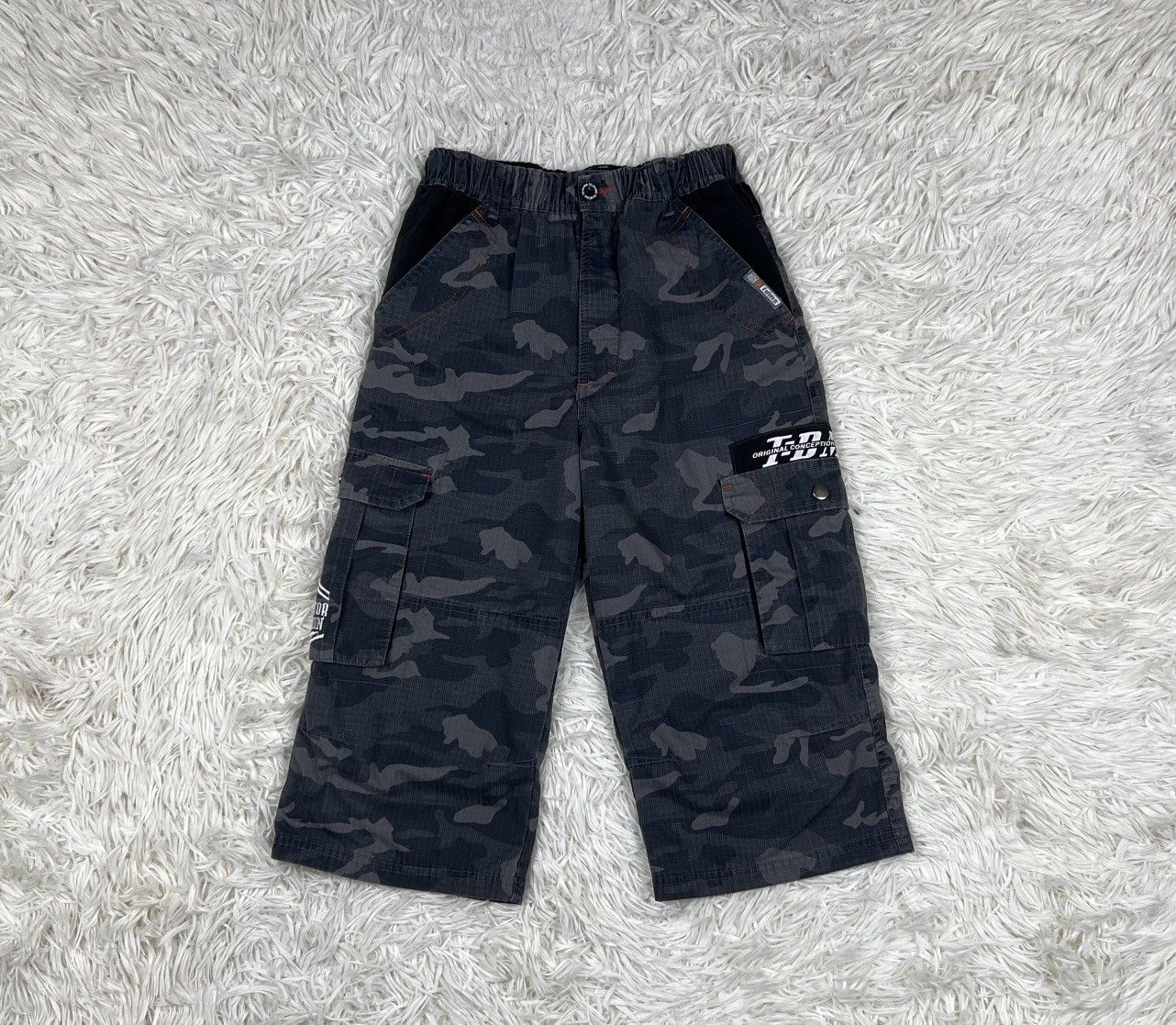 Japanese Brand TD Mania 3q Cargo Pants Size US 26 / EU 42 - 1 Thumbnail