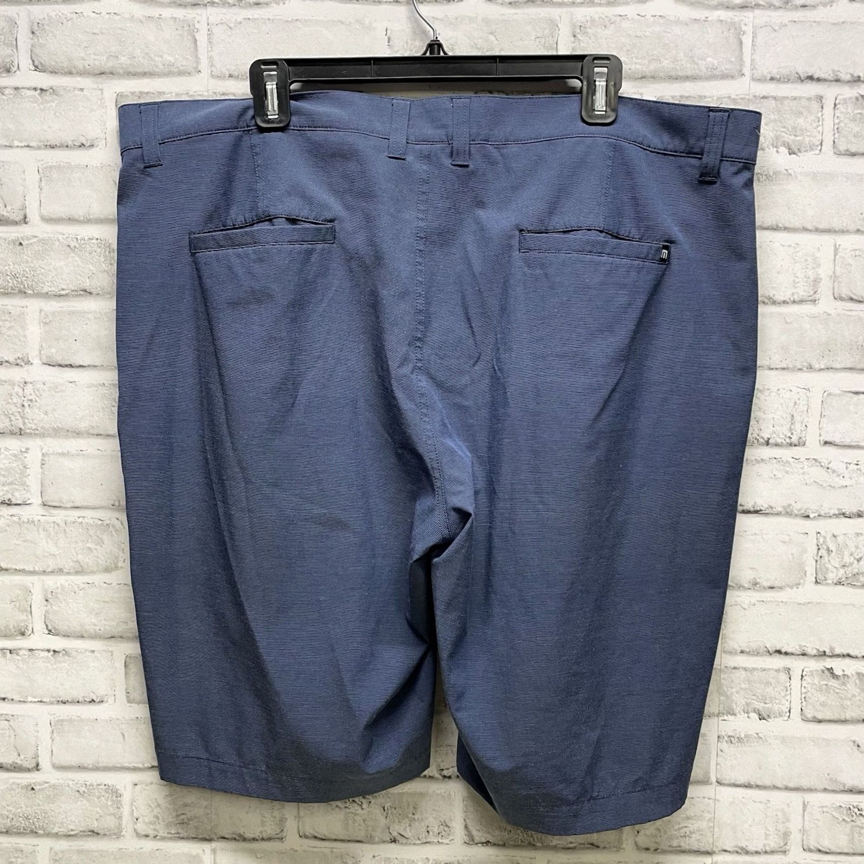 TravisMathew Travis Mathew Polyester Blend Blue Casual Shorts Mens 42 Chino Size 42 Blue Casual Mens Size US 42 / EU 58 - 5 Thumbnail