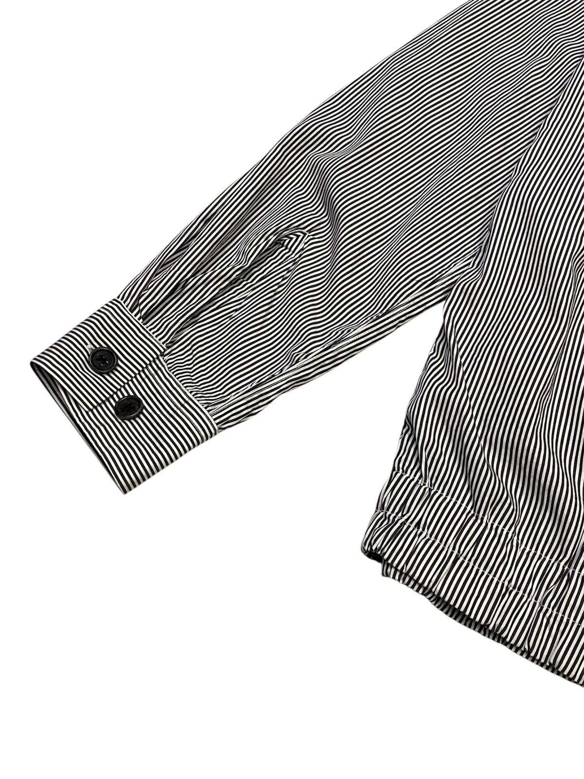 Dries Van Noten Dries Van Noten Charcoal Stripe Thin Cotton Jacket Size L / US 10 / IT 46 - 9 Thumbnail