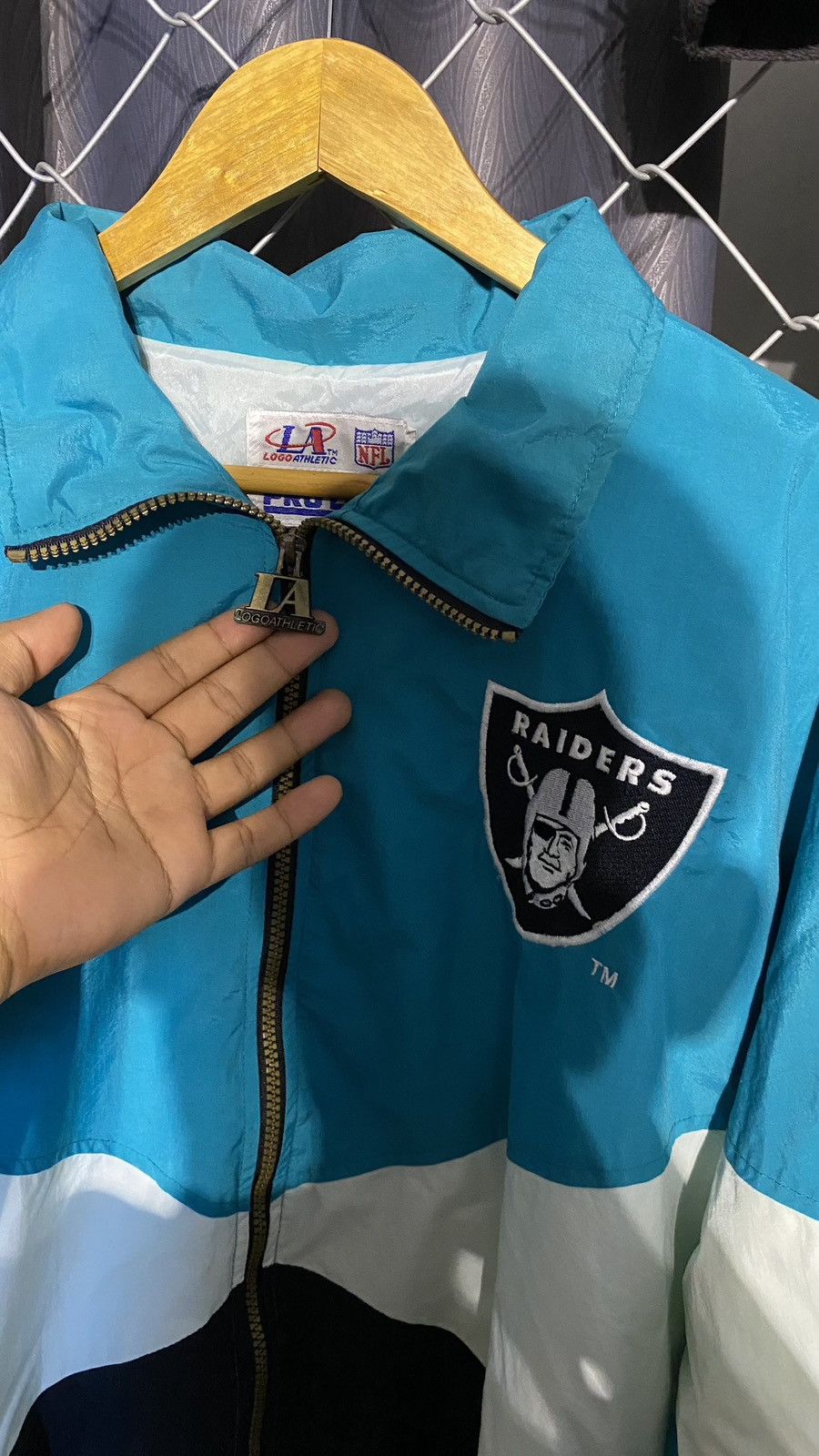 NFL VINTAGE LOGO ATHLETIC RAIDERS OUTERWEAR JACKET MULTICOLOUR Size US XL / EU 56 / 4 - 5 Thumbnail